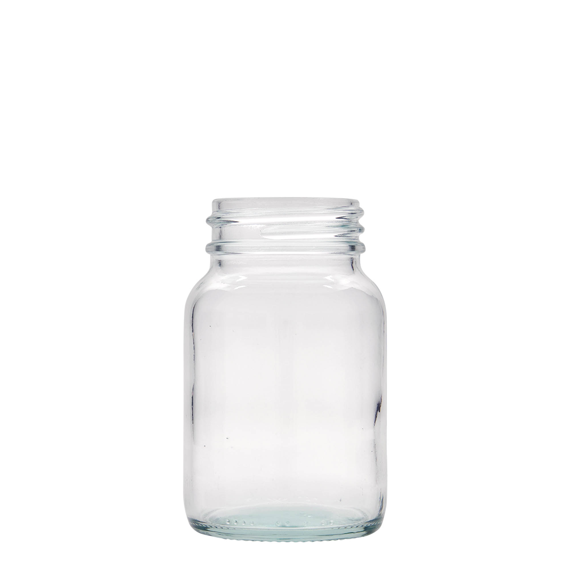 Pot met brede hals, 250 ml, monding: DIN 55