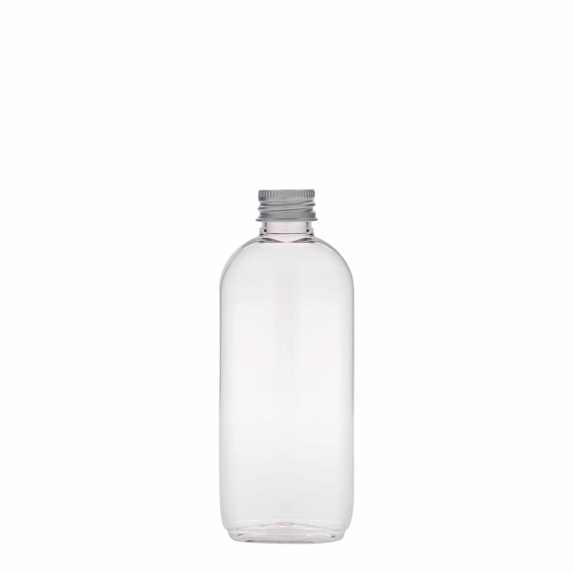 Petfles 'Iris', 100 ml, ovaal, kunststof, monding: 20/410