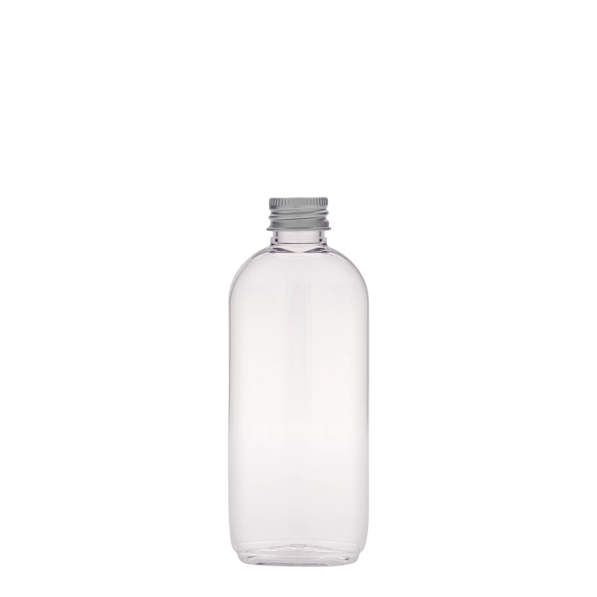 Petfles 'Iris', 100 ml, ovaal, kunststof, monding: 20/410