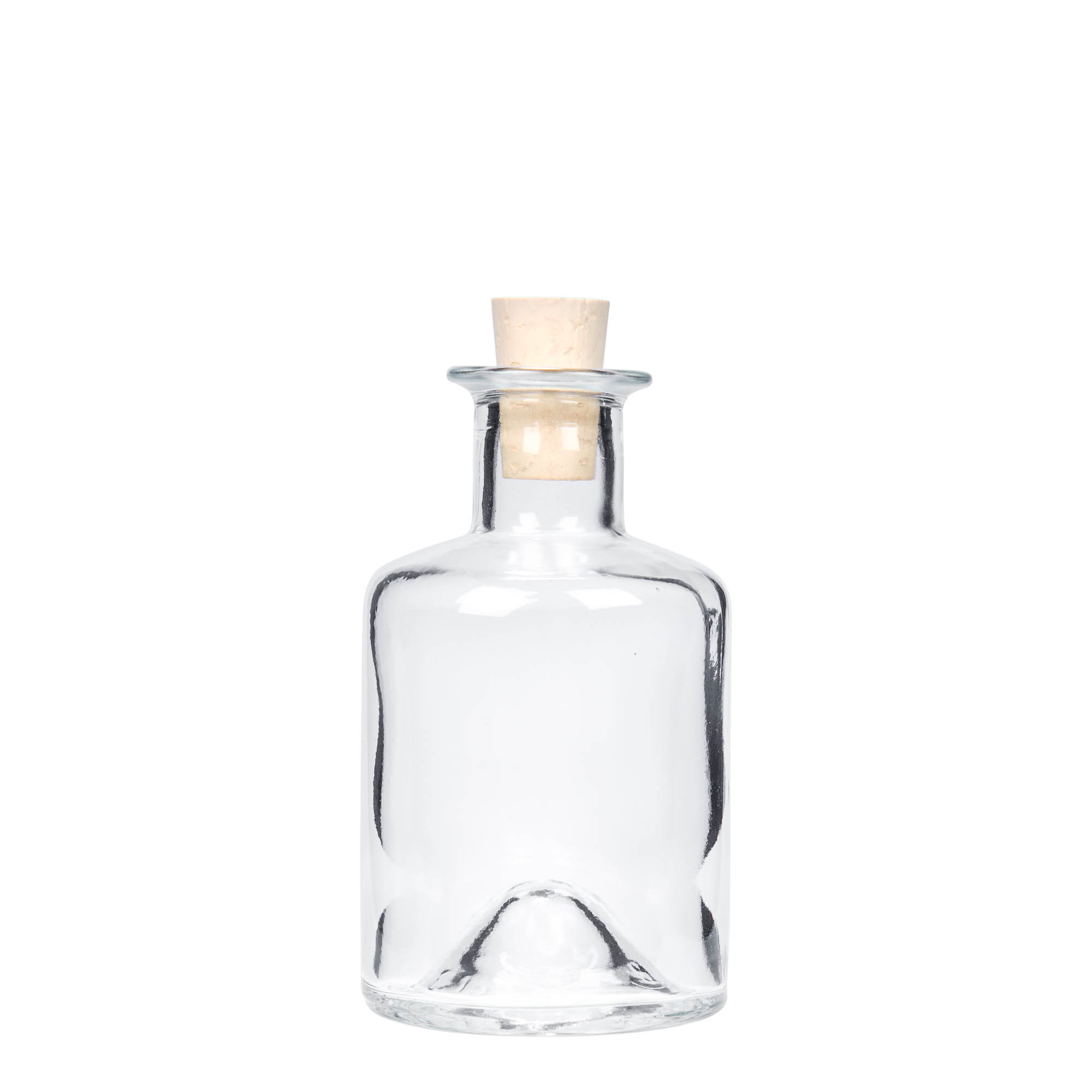 Bouteille en verre apothicaire 200 ml, bouchage: bouchon Bouteille en verre apothicaire 200 ml, bouchage: bouchon