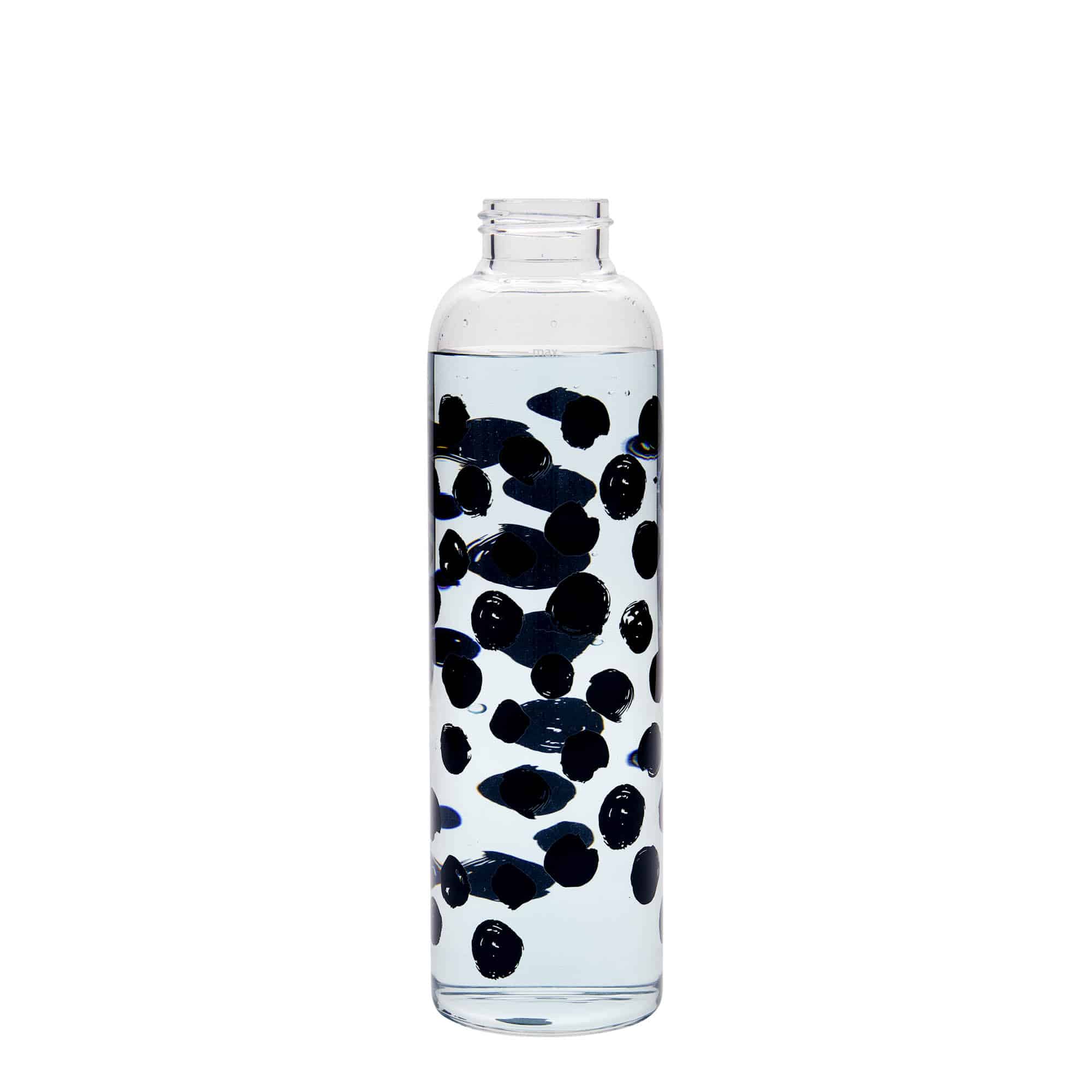 Gourde 500 ml 'Perseus', motif : points noirs, bouchage: Bougage à vis Gourde 500 ml 'Perseus', motif : points noirs, bouchage: Bougage à vis