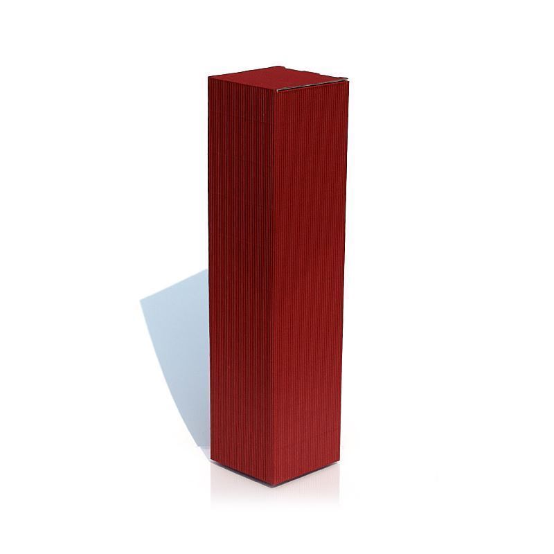 Carton cadeau 'Vague', carré, carton, rouge bordeaux Carton cadeau 'Vague', carré, carton, rouge bordeaux