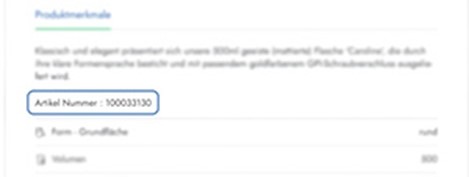 Waar vind ik het artikelnummer? Waar vind ik het artikelnummer?