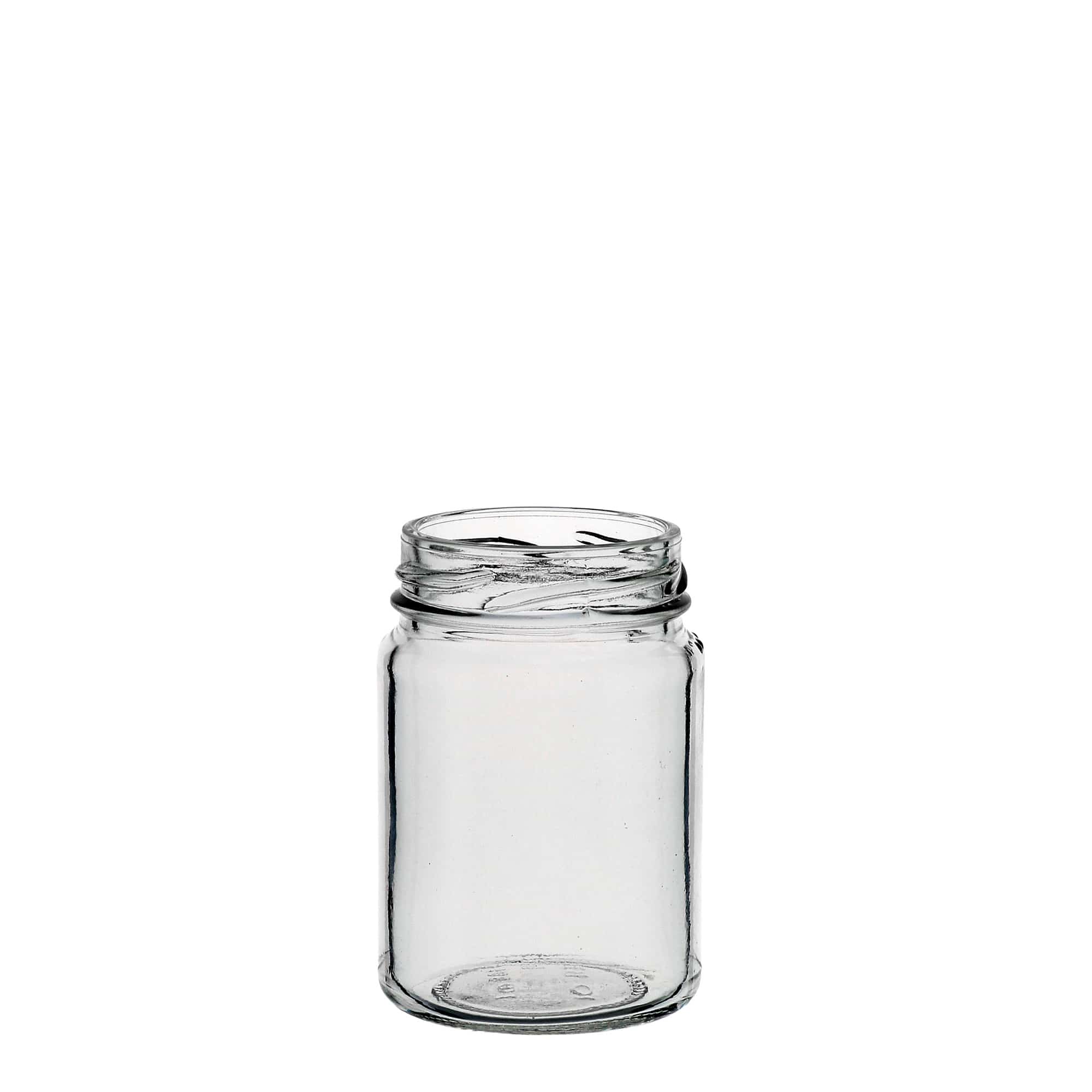Hoge ronde pot, 106 ml, monding: twist-off (TO 48)