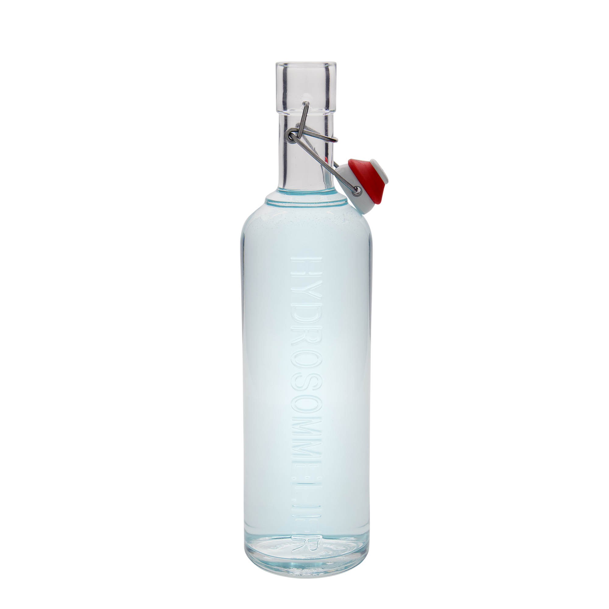 Bouteille en verre 1 000 ml 'Optima Hydrosommelier', bouchage: bouchon mécanique Bouteille en verre 1 000 ml 'Optima Hydrosommelier', bouchage: bouchon mécanique