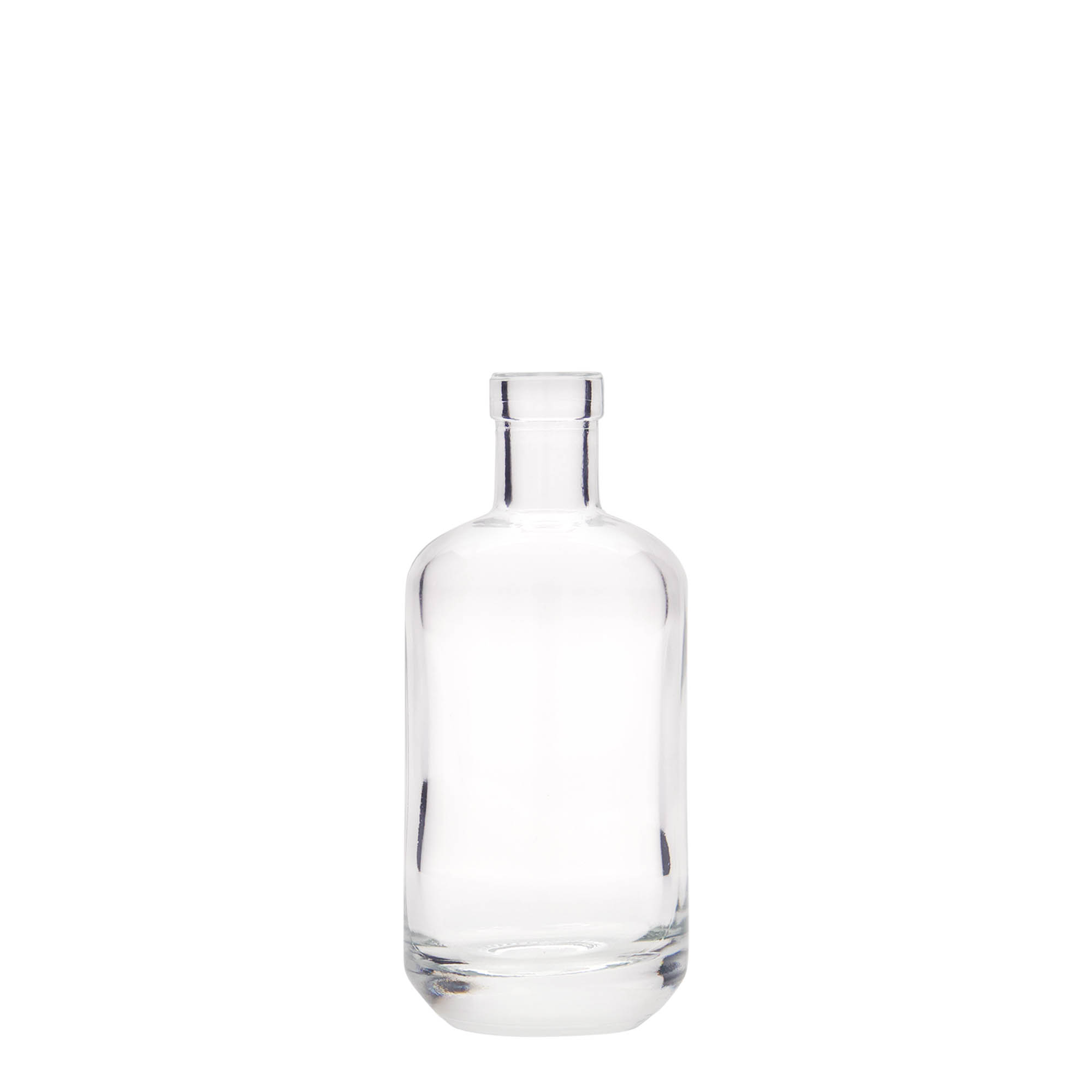 Glazen fles 'Vienna', 100 ml, monding: kurk Glazen fles 'Vienna', 100 ml, monding: kurk