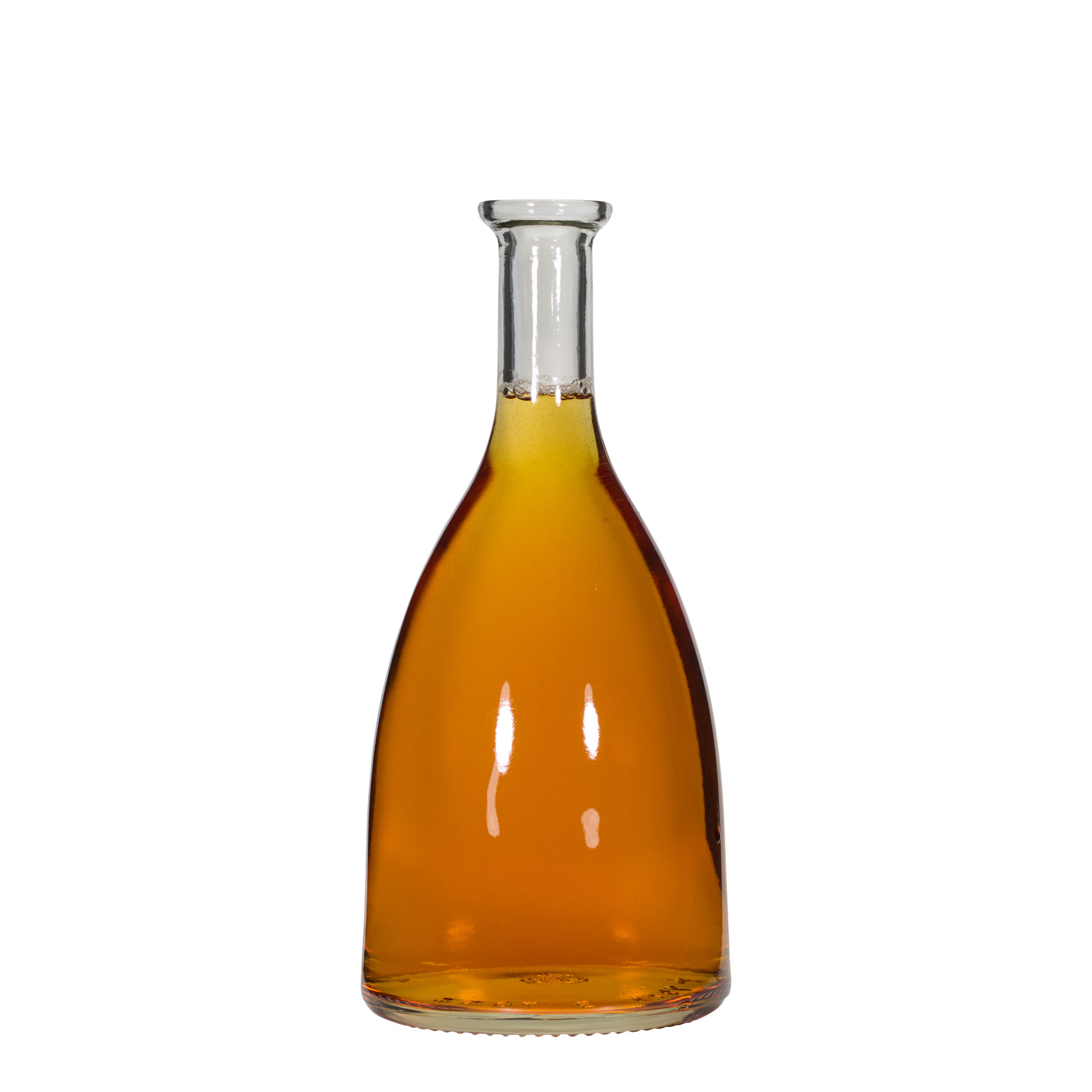 Glazen fles 'Viola', 700 ml, monding: kurk Glazen fles 'Viola', 700 ml, monding: kurk