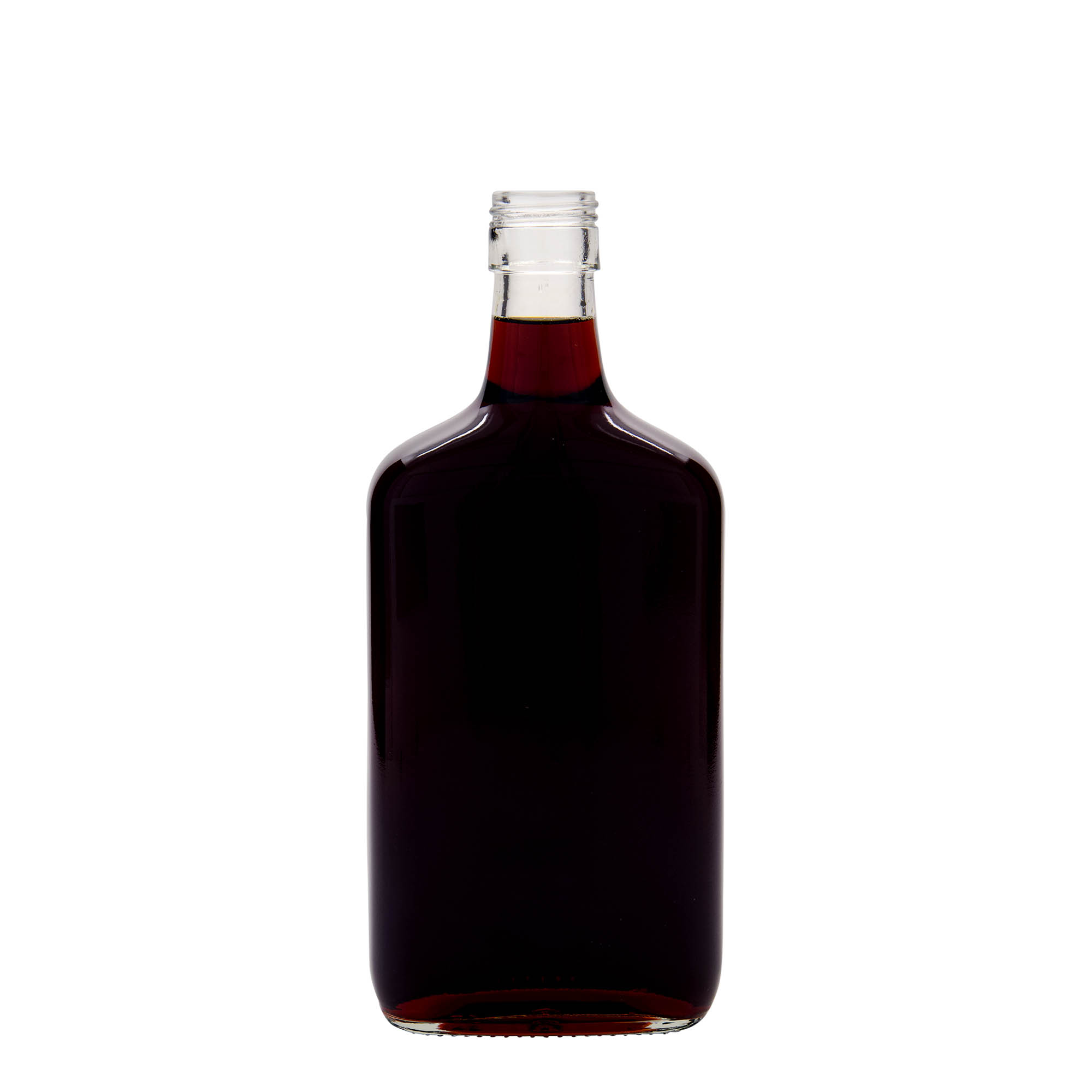 Glazen fles 'Amaretto', 700 ml, rechthoekig, monding: PP 31,5 Glazen fles 'Amaretto', 700 ml, rechthoekig, monding: PP 31,5