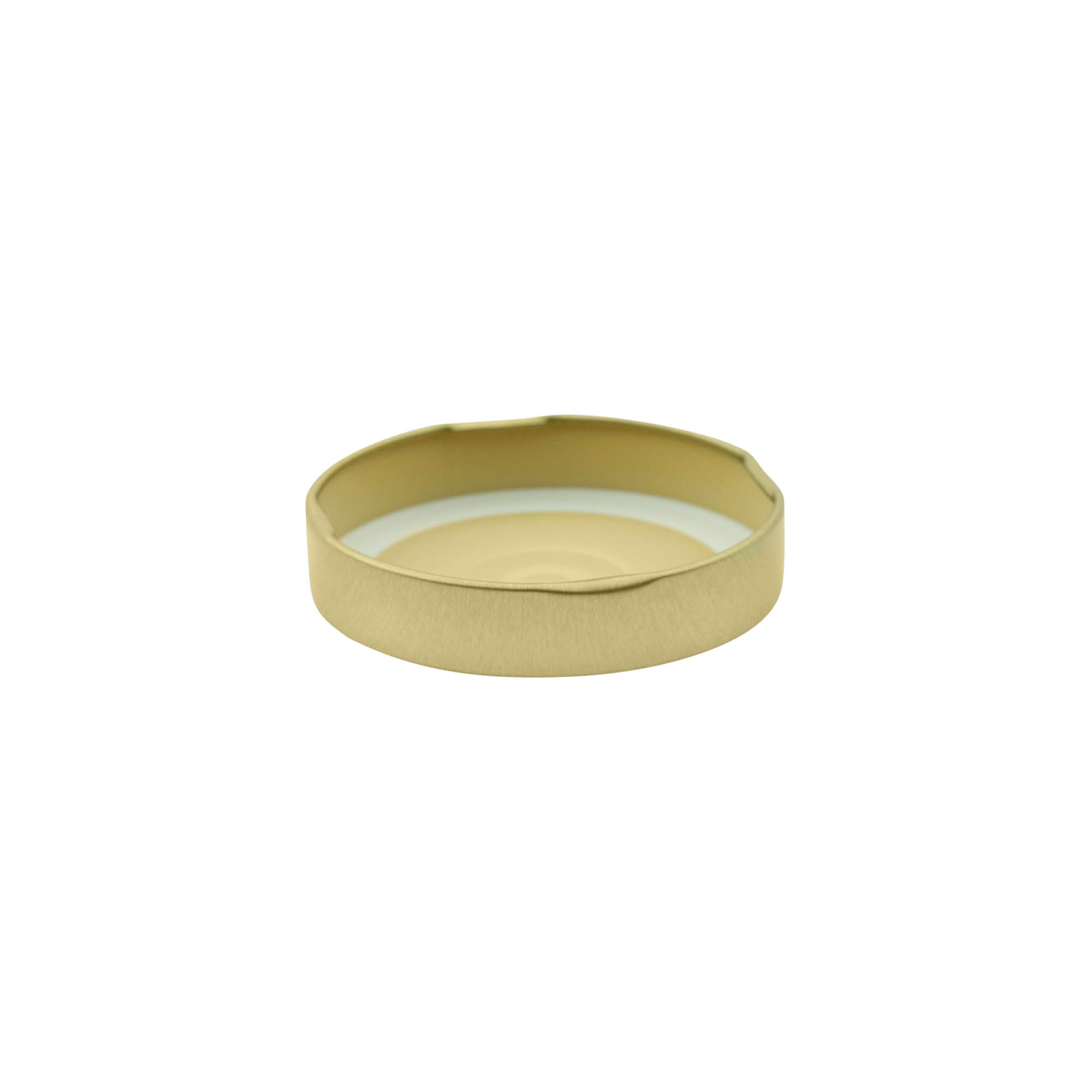 Bouchon Deep-Twist-Off, fer blanc, doré, pour bouchage: Deep-TO 66 Bouchon Deep-Twist-Off, fer blanc, doré, pour bouchage: Deep-TO 66