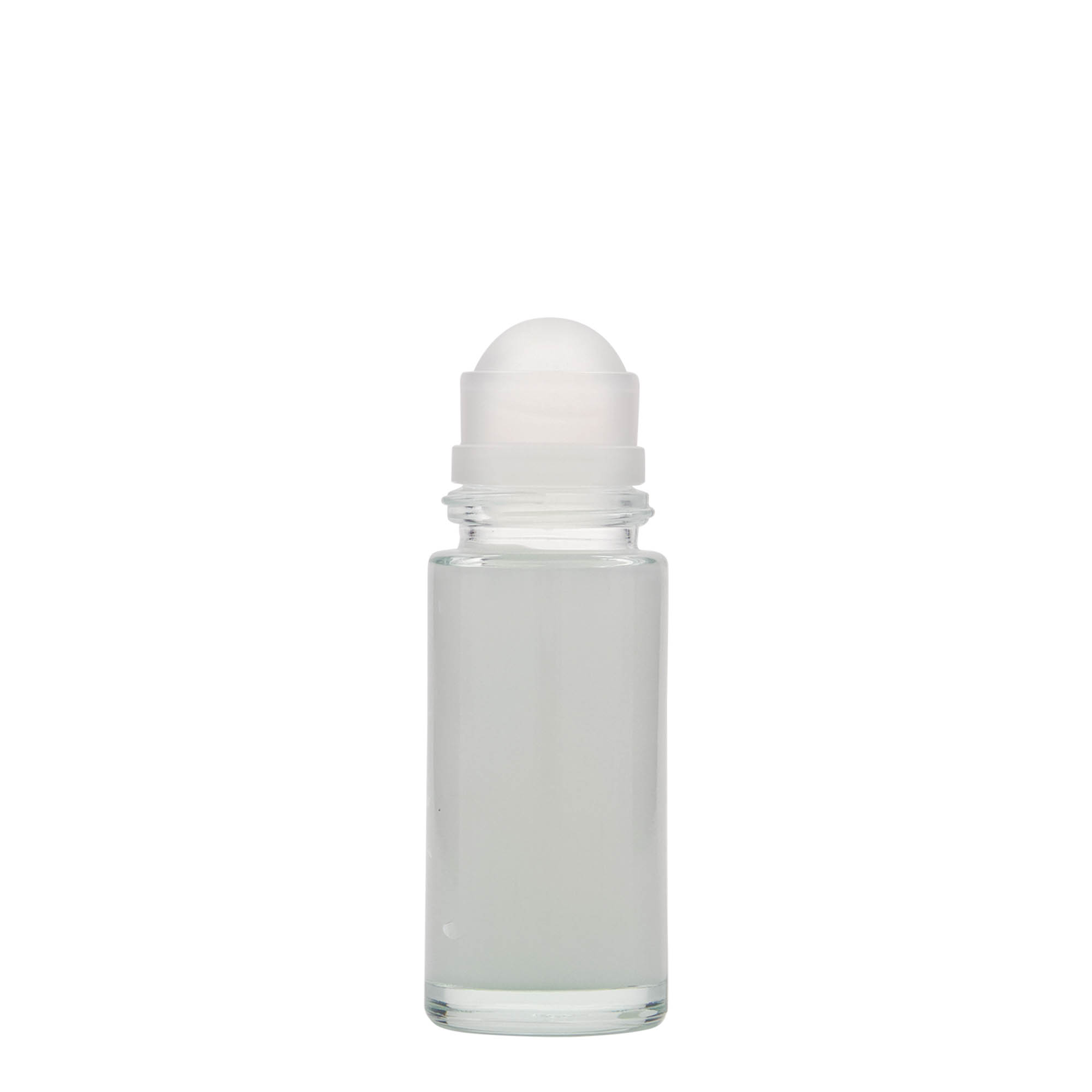 Rollerflesje, 50 ml, glas, monding: schroefsluiting Rollerflesje, 50 ml, glas, monding: schroefsluiting