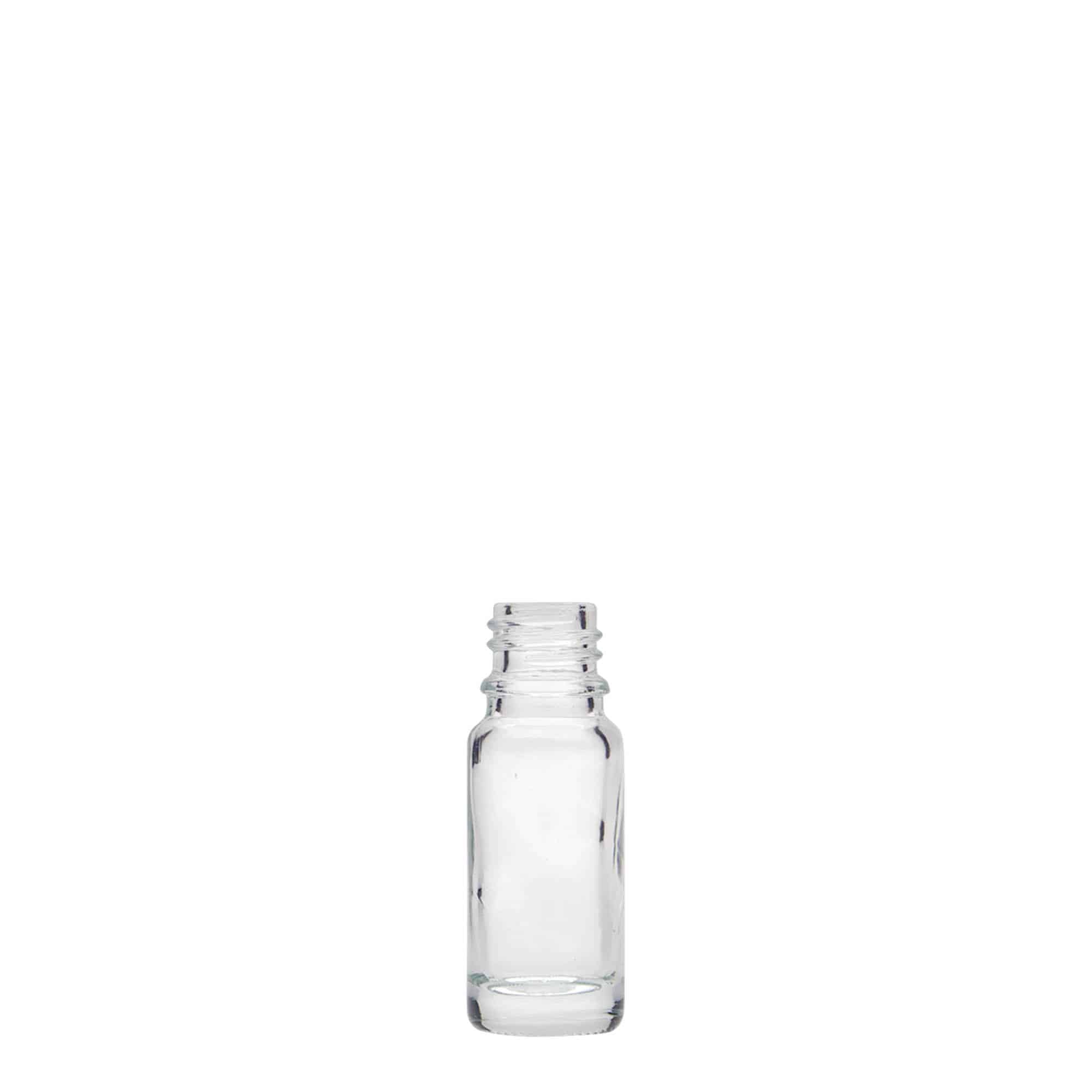 Medicijnfles, 10 ml, glas, monding: DIN 18 Medicijnfles, 10 ml, glas, monding: DIN 18