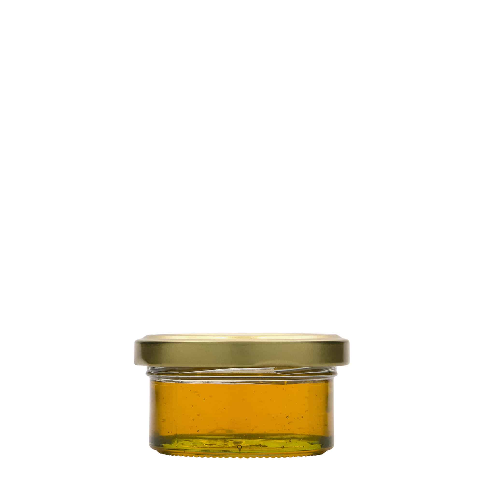 Plat stortglas, 70 ml, monding: twist-off (TO 66)