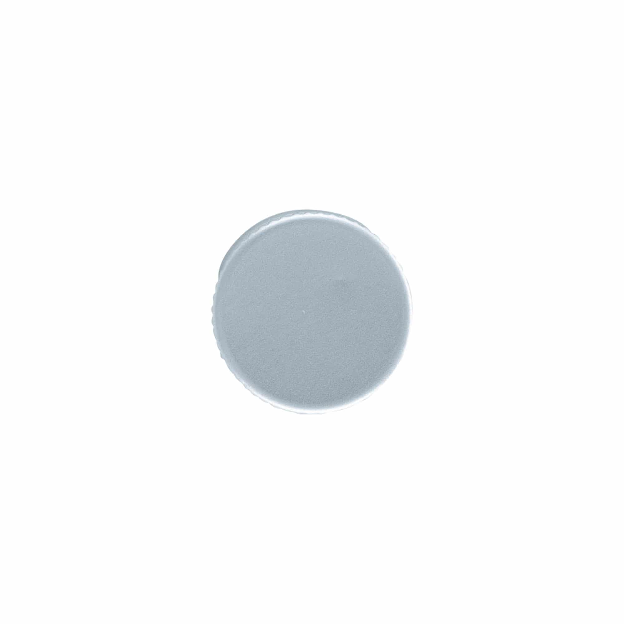 Schroefsluiting, metaal, zilver, voor monding: PP 28