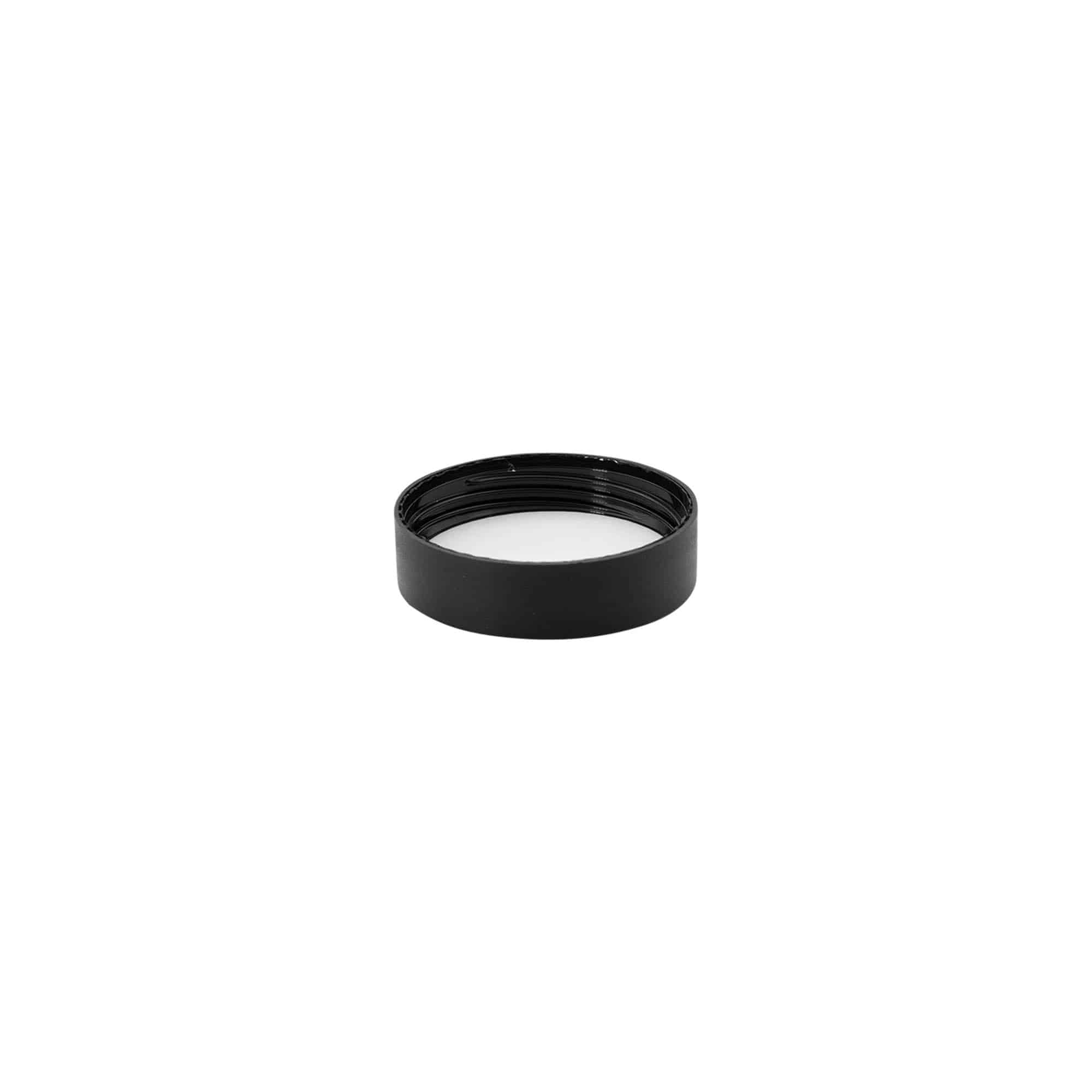 Bougage à vis pour 15 ml 'Antonella', plastique PP, noir Bougage à vis pour 15 ml 'Antonella', plastique PP, noir