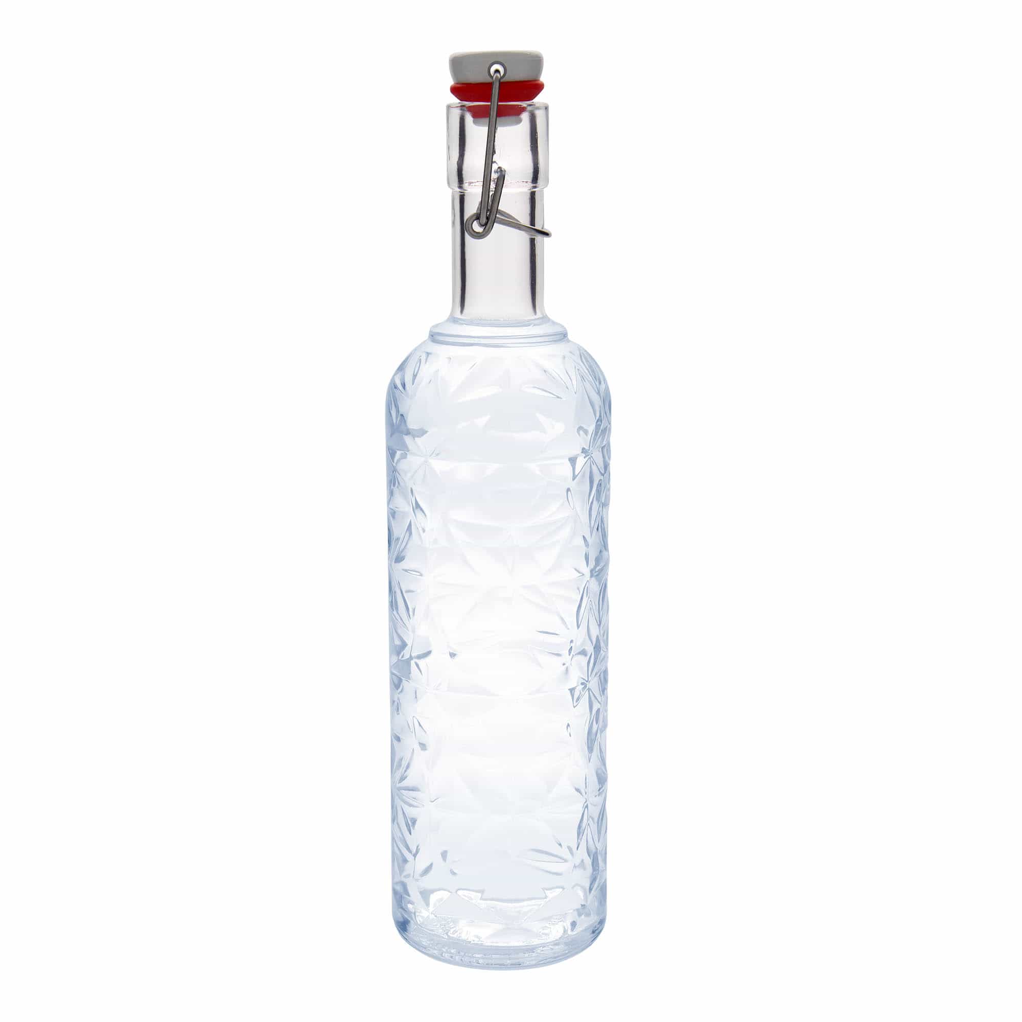 Glazen fles 'Oriente', 1000 ml, monding: beugelsluiting