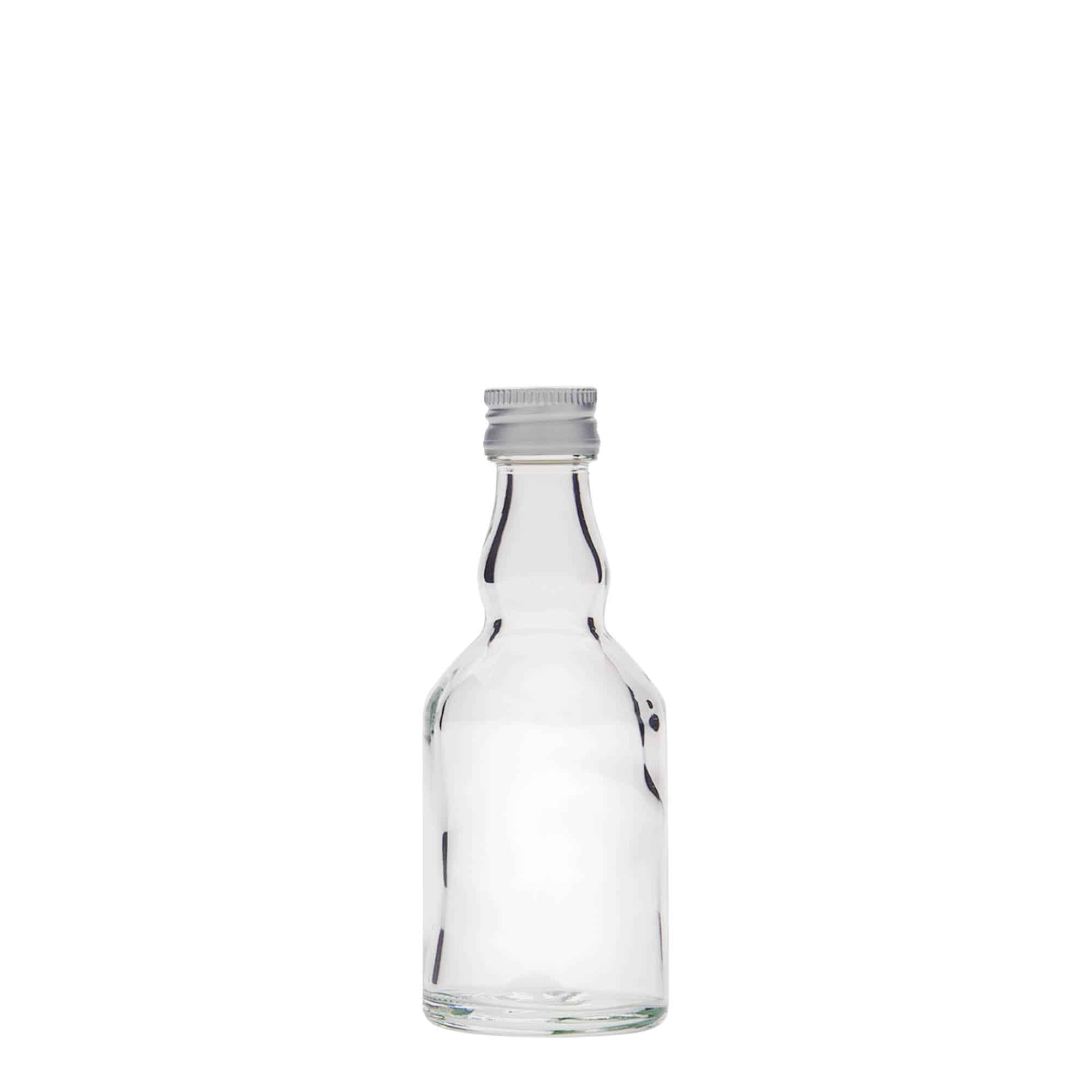 Bouteille en verre 50 ml « Georgio », bouchage: PP 18