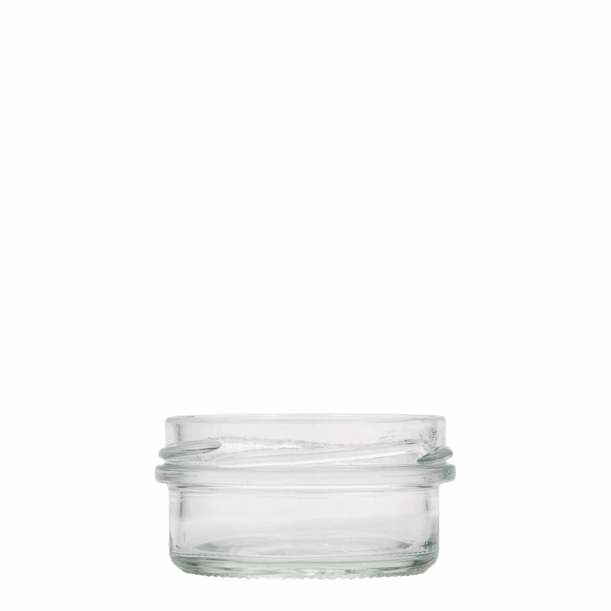 Plat stortglas, 65 ml, monding: twist-off (TO 66)