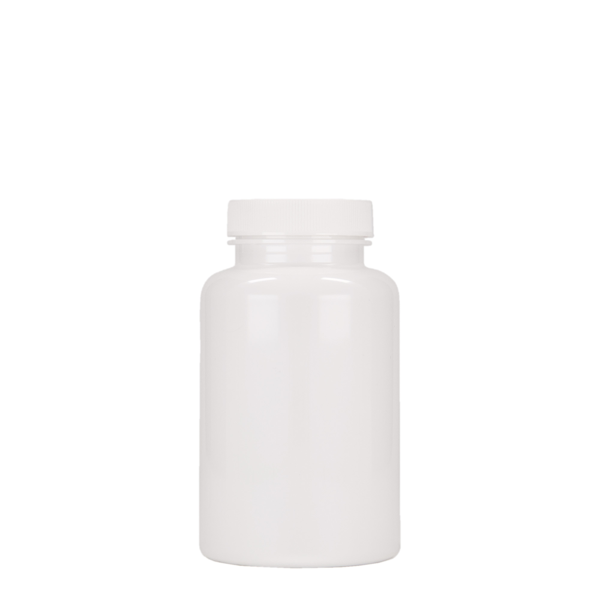Pet-medicijnpotje, 250 ml, kunststof, wit, monding: 45/400 Pet-medicijnpotje, 250 ml, kunststof, wit, monding: 45/400