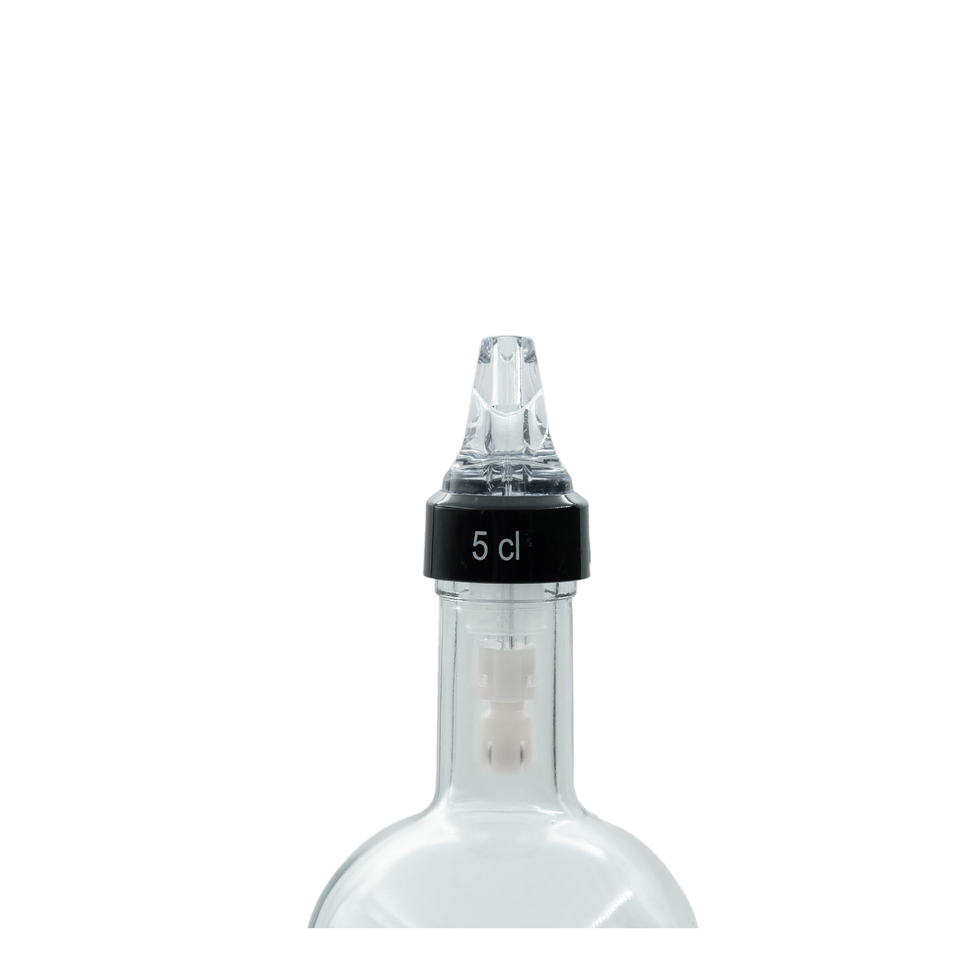 Doseerschenktuit 'Auto Pour' 5 cl, PE-kunststof, transparant Doseerschenktuit 'Auto Pour' 5 cl, PE-kunststof, transparant