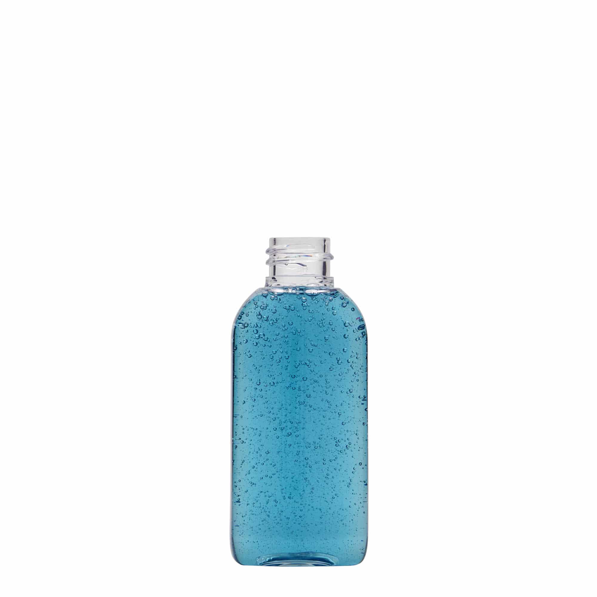 Bouteille en PET 50 ml 'Iris', ovale, plastique, bouchage: 20/410