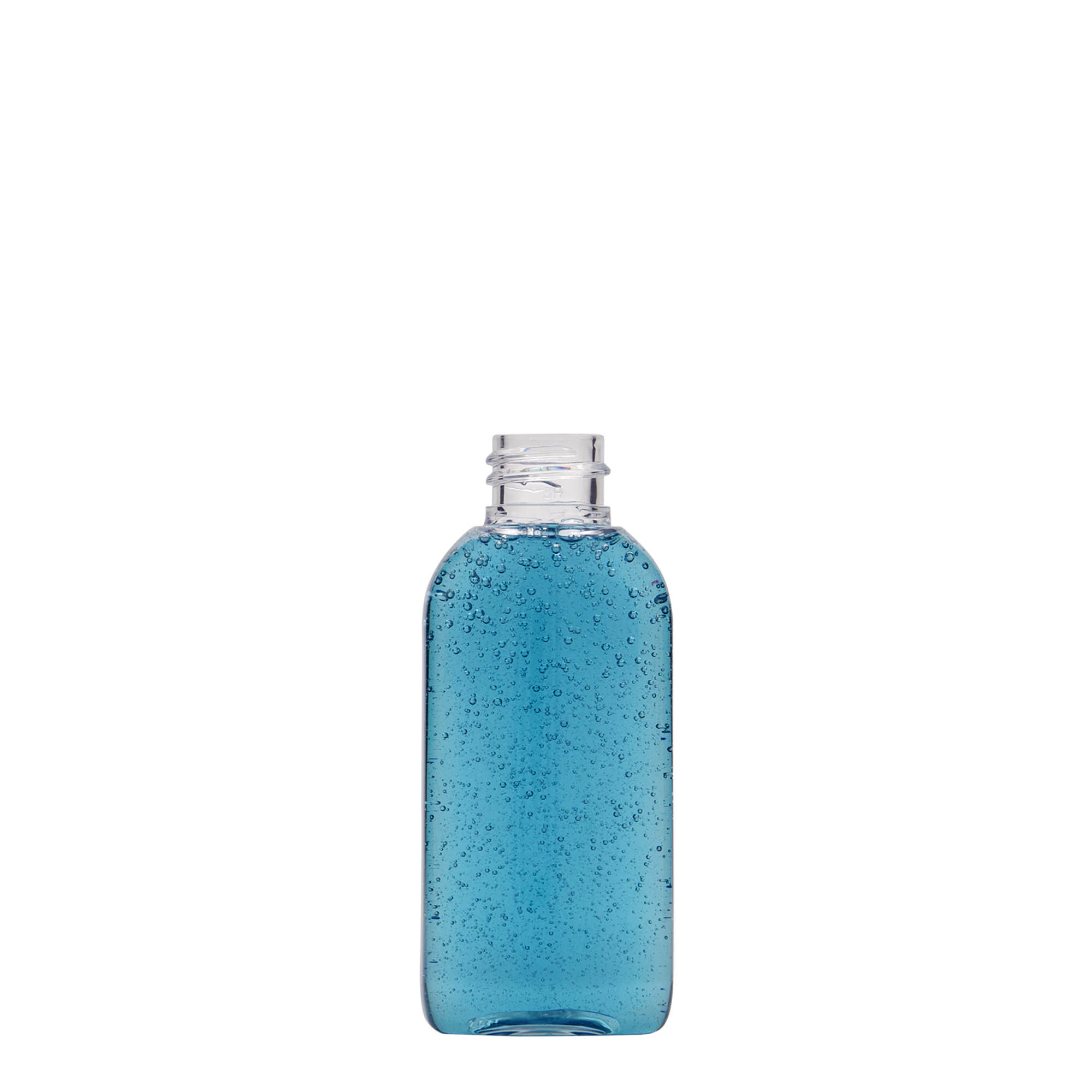 Bouteille en PET 50 ml 'Iris', ovale, plastique, bouchage: 20/410 Bouteille en PET 50 ml 'Iris', ovale, plastique, bouchage: 20/410