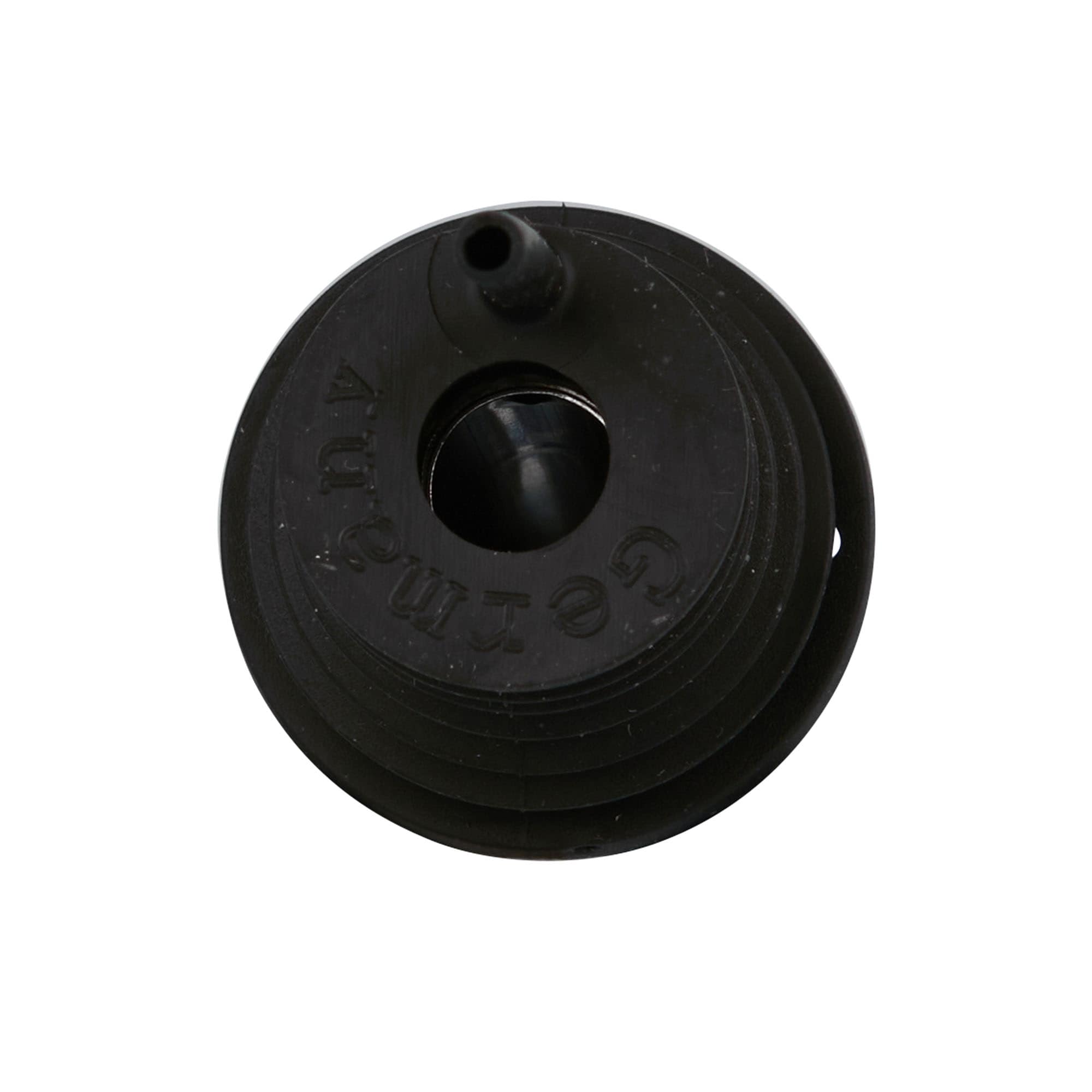 Bec-verseur inox col en velours, acier inoxydable, argenté