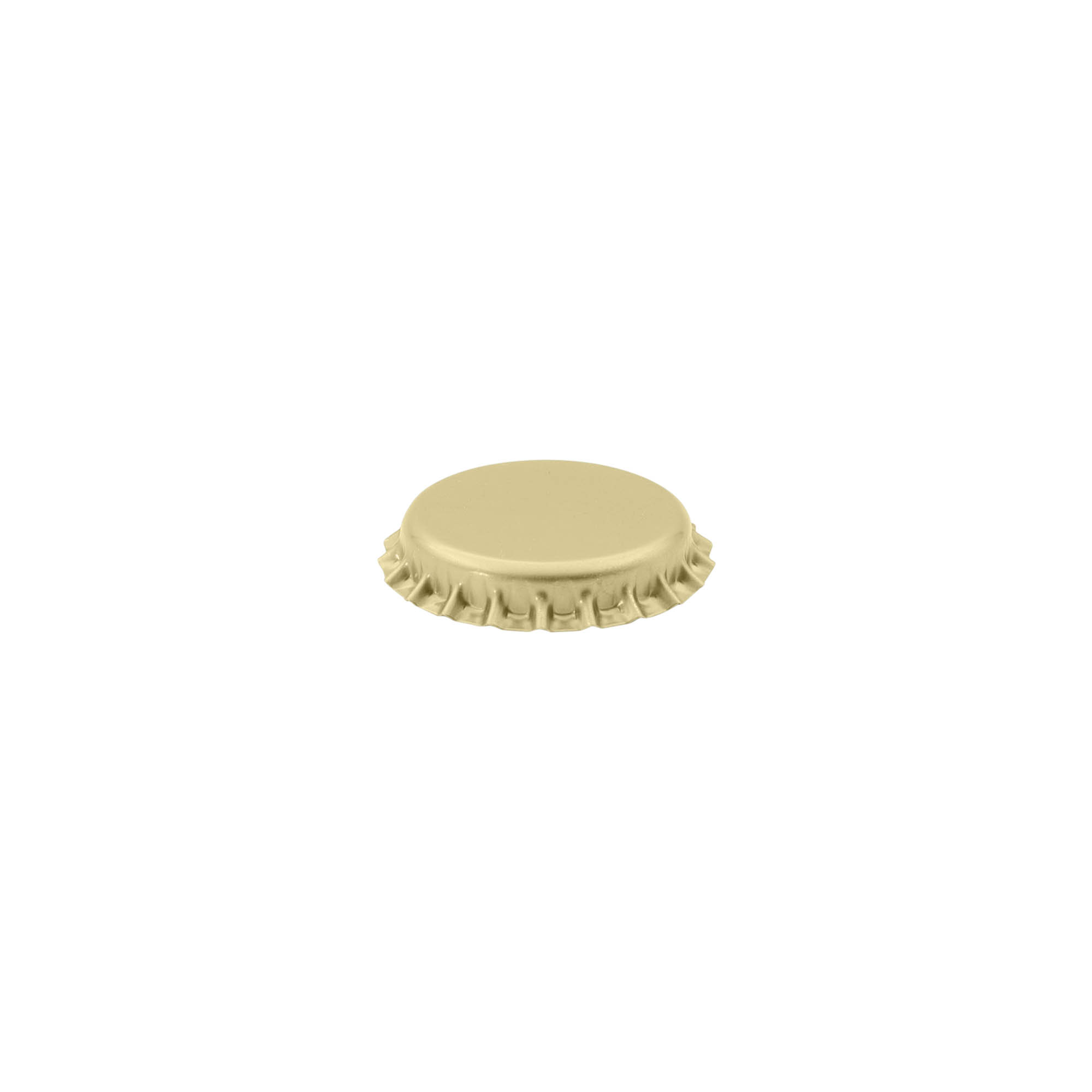Kroonkurk, 26 mm, metaal, goud Kroonkurk, 26 mm, metaal, goud