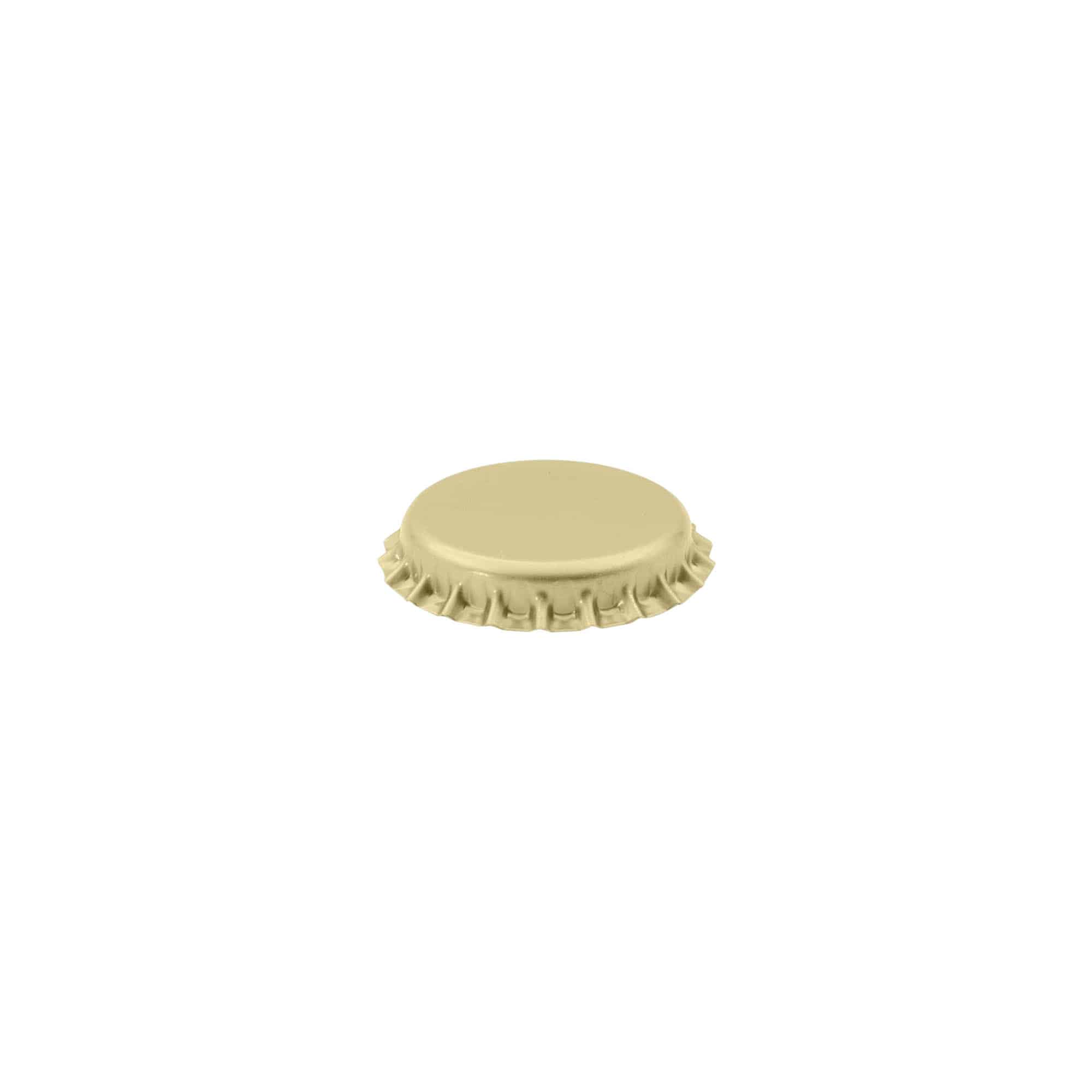 Kroonkurk, 26 mm, metaal, goud Kroonkurk, 26 mm, metaal, goud