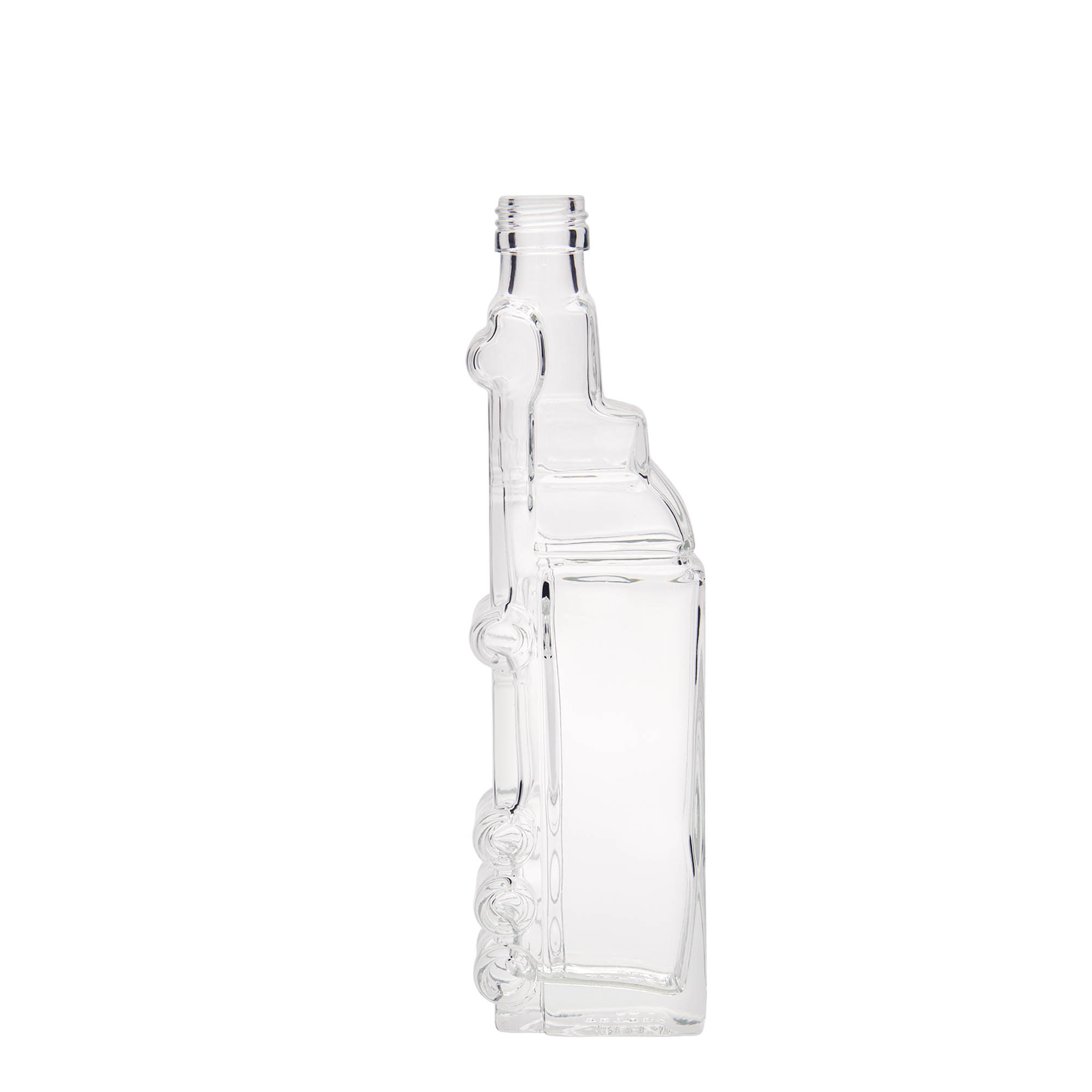 Glazen fles 'Truck', 200 ml, monding: PP 25