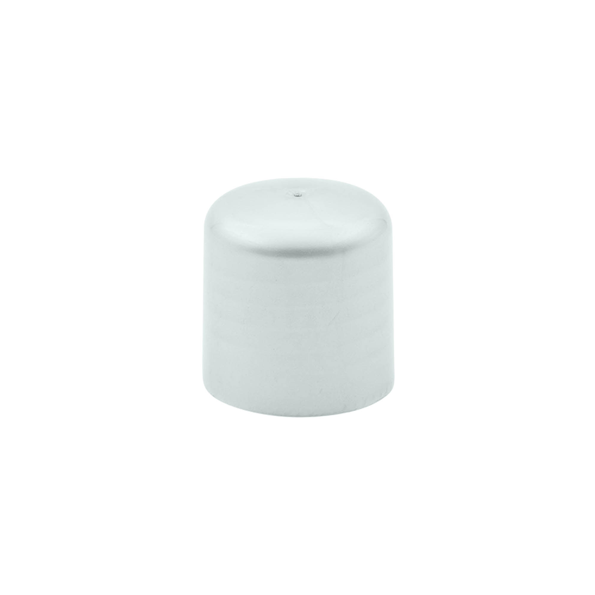 Schroefsluiting met doseerdop, PP-kunststof, zilver, voor monding: 24/410 Schroefsluiting met doseerdop, PP-kunststof, zilver, voor monding: 24/410