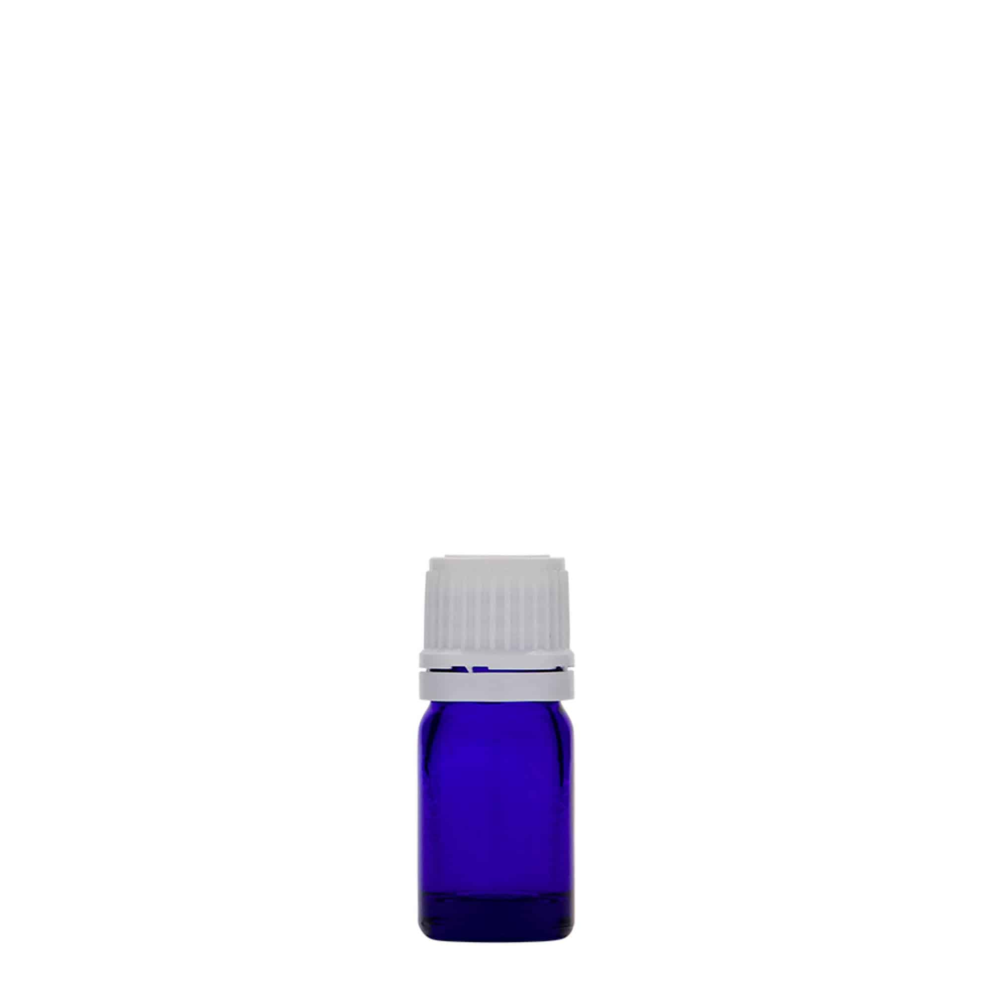 Flacon pharmaceutique 5 ml , verre, bleu roi, bouchage: DIN 18 Flacon pharmaceutique 5 ml , verre, bleu roi, bouchage: DIN 18