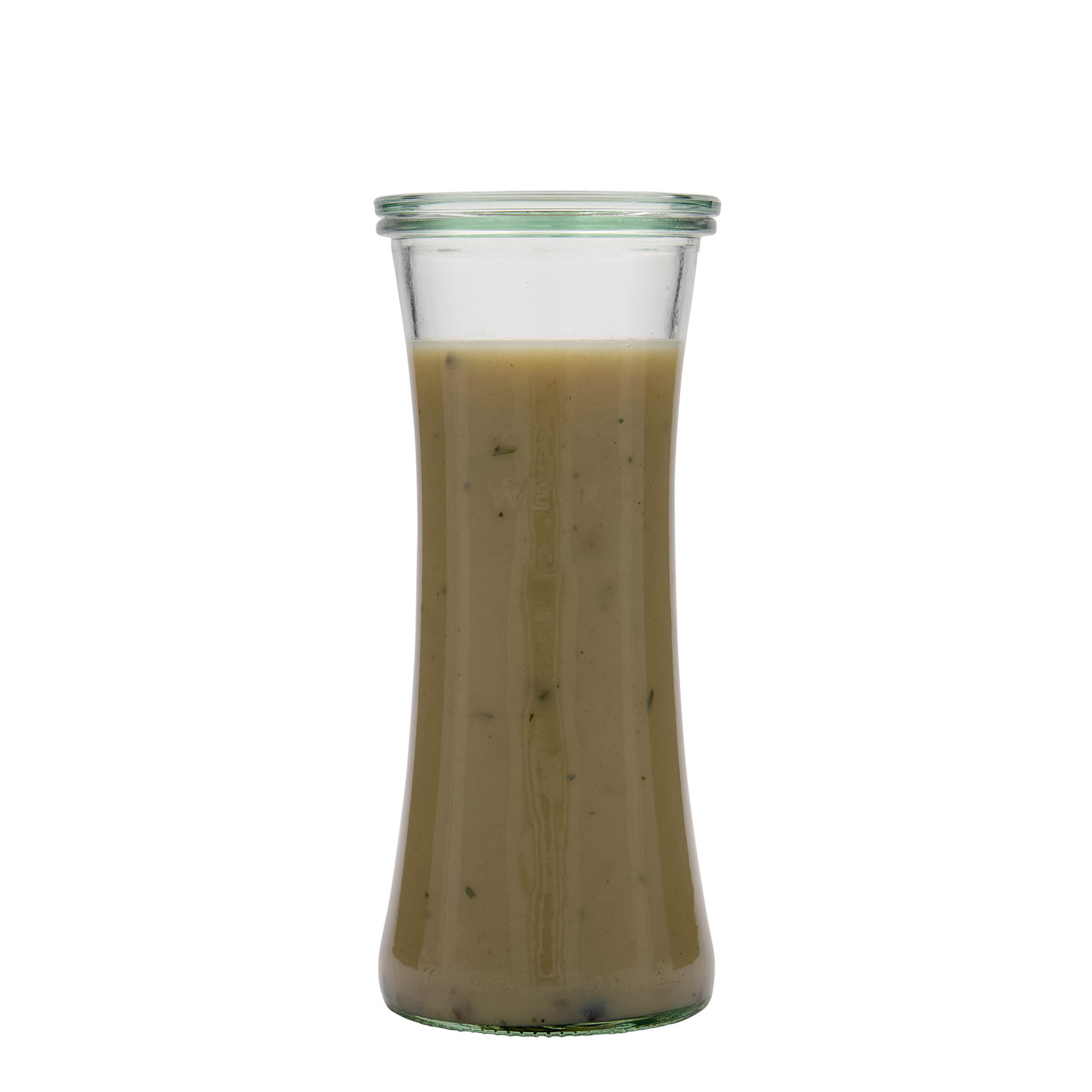 Bocal d’épicerie fine WECK 730 ml, bouchage: bords arrondis Bocal d’épicerie fine WECK 730 ml, bouchage: bords arrondis