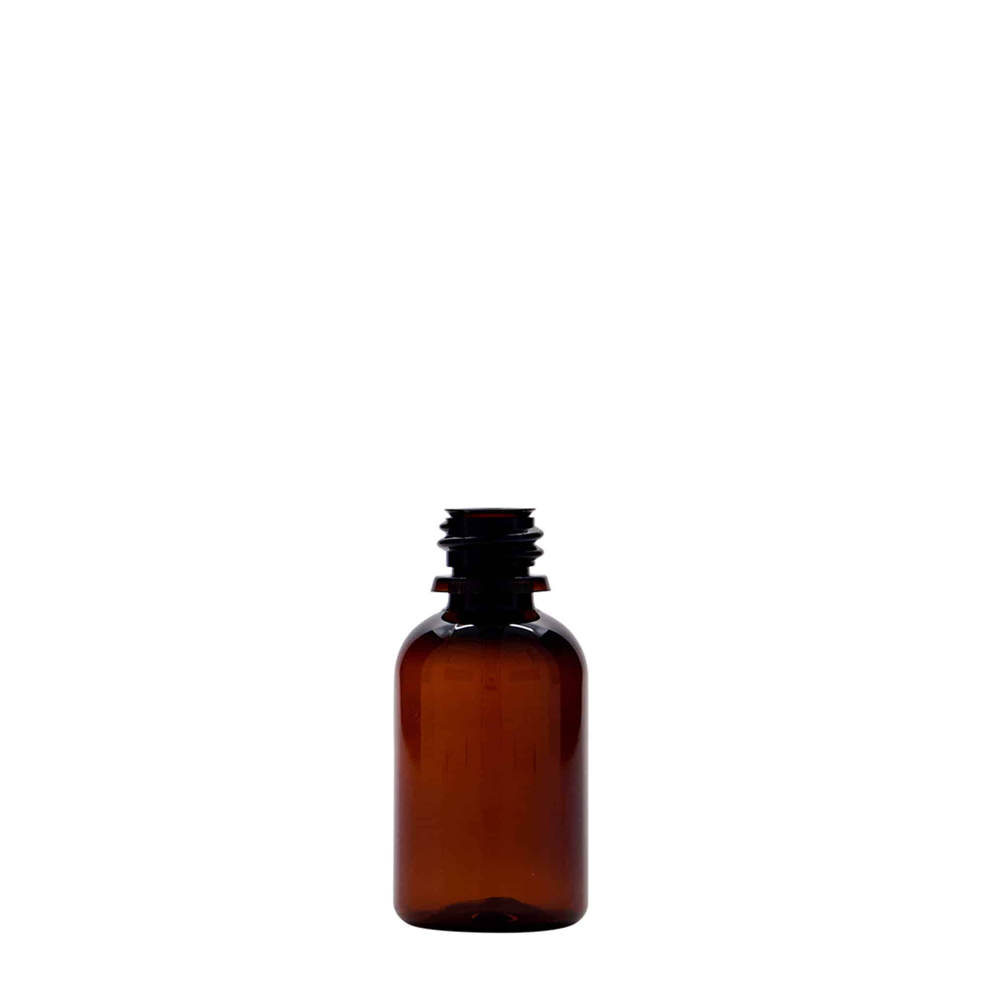 Pet-medicijnfles 'Easy Living', 30 ml, bruin, kunststof, monding: DIN 18