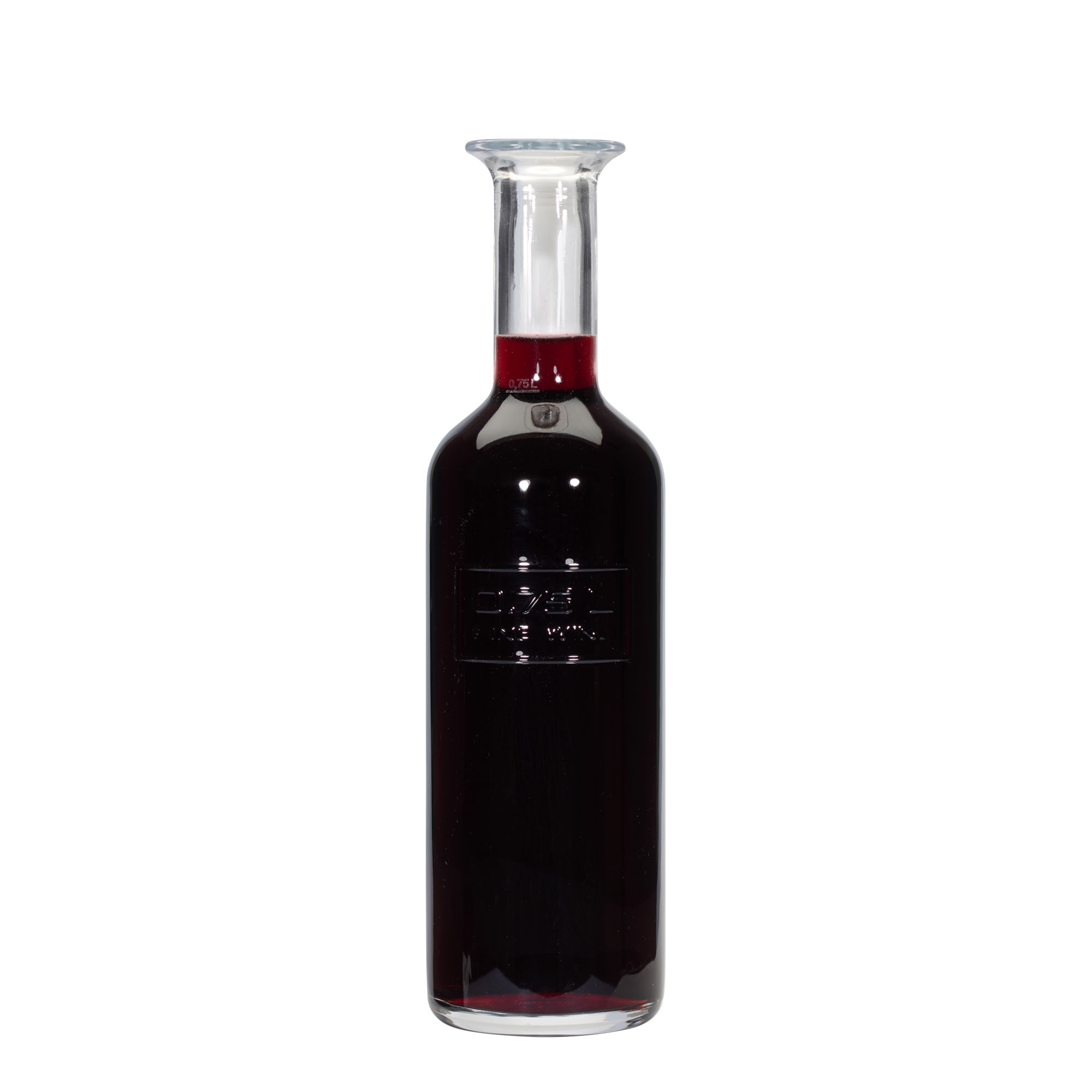 Glazen fles 'Optima Fine Wine', 750 ml, monding: kurk Glazen fles 'Optima Fine Wine', 750 ml, monding: kurk