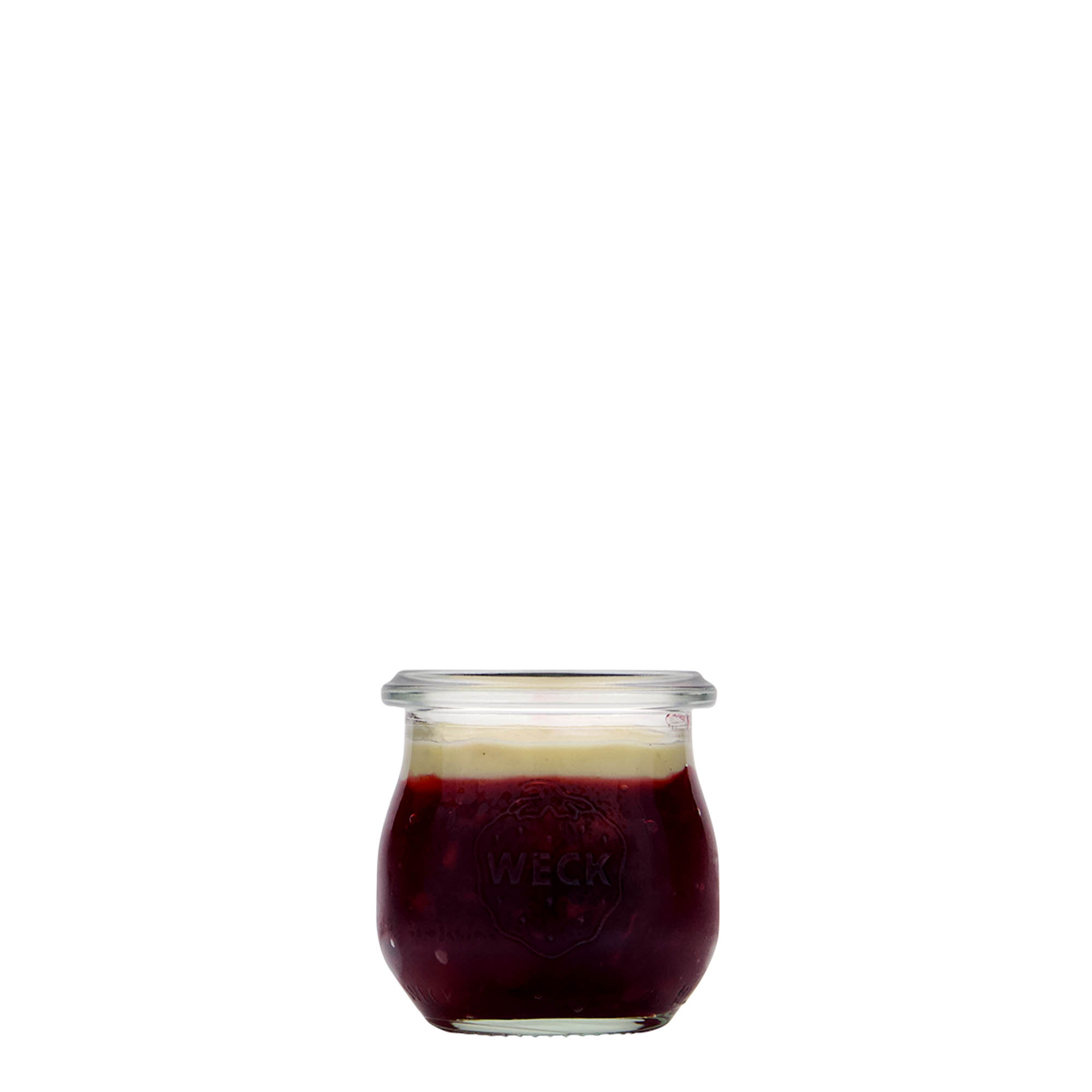 Bocal WECK tulipe 75 ml, bouchage: bords arrondis Bocal WECK tulipe 75 ml, bouchage: bords arrondis
