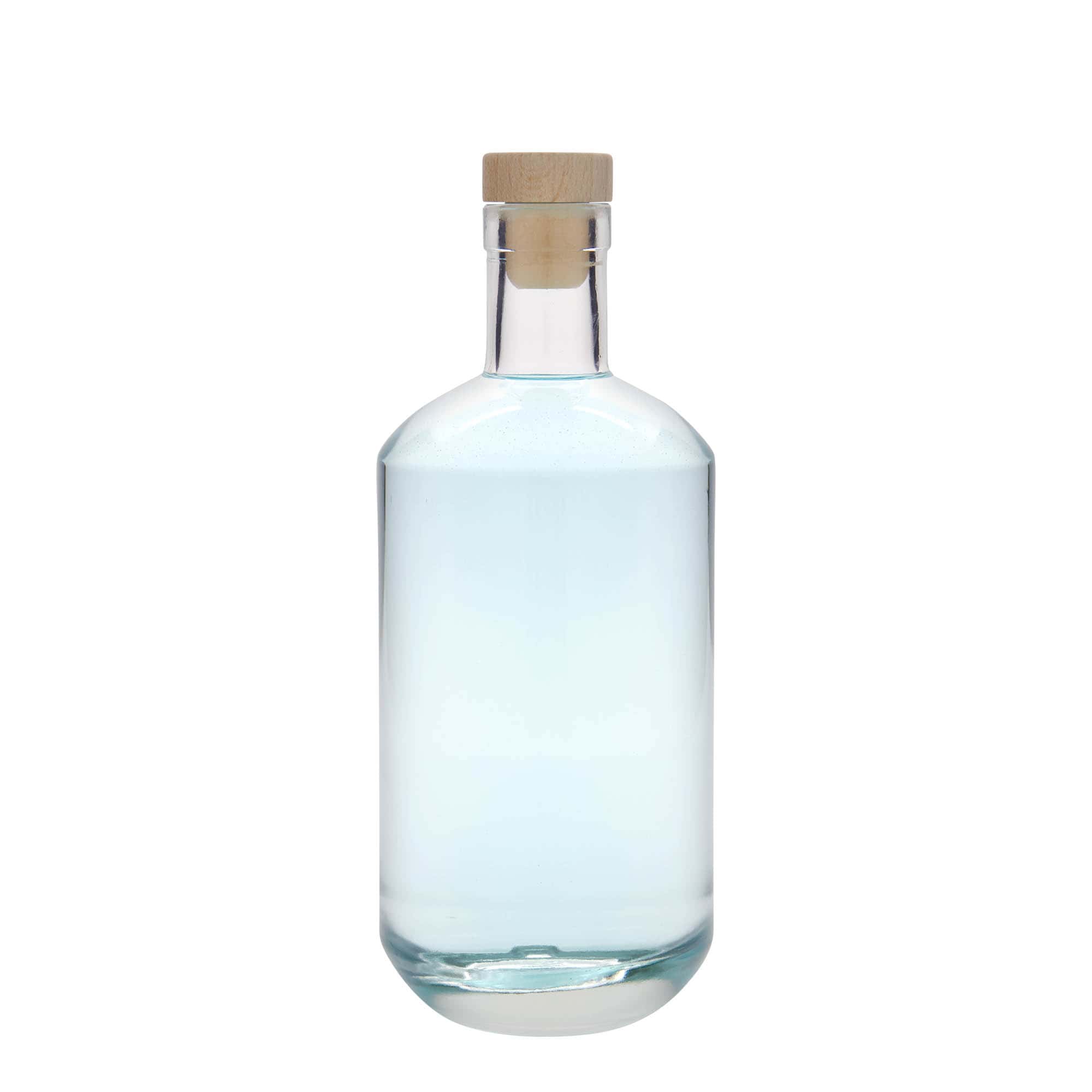 Glazen fles 'Vienna', 700 ml, monding: kurk