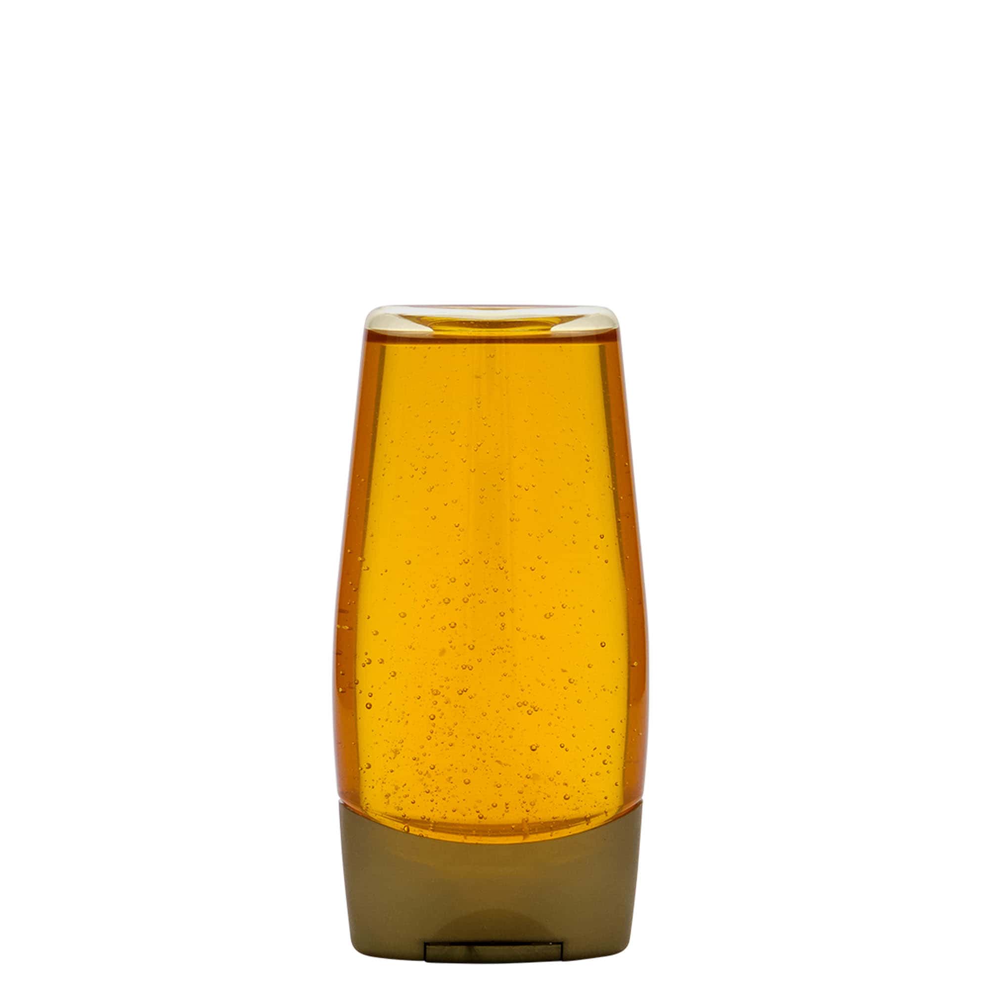 Bouteille en PET 200 ml 'Squeeze', ovale, plastique