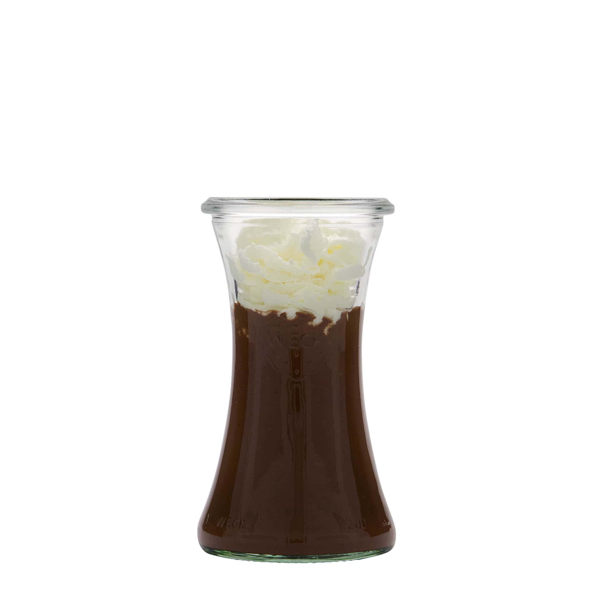 Bocal d’épicerie fine WECK 200 ml, bouchage: bords arrondis Bocal d’épicerie fine WECK 200 ml, bouchage: bords arrondis