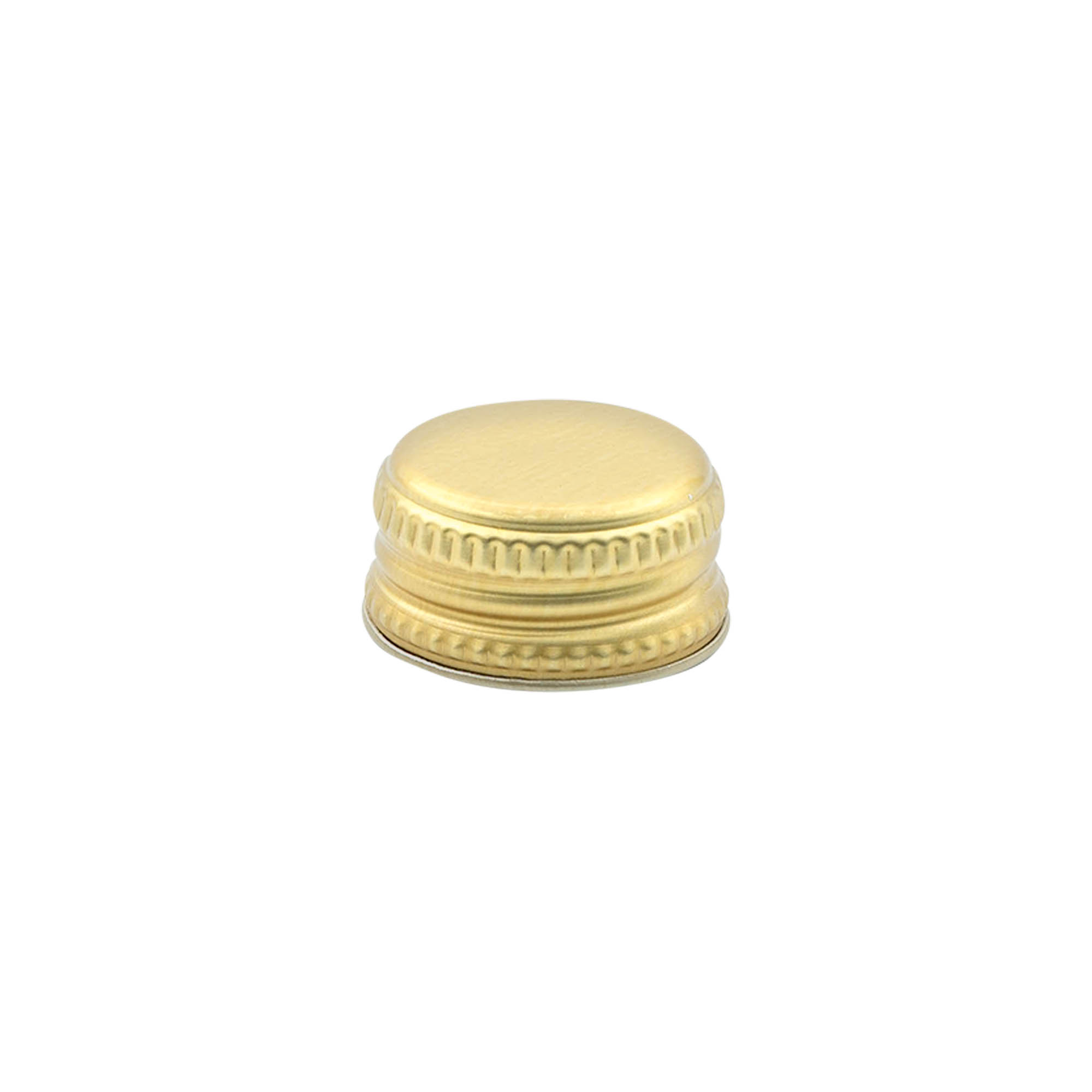 Schroefsluiting, metaal, goud, voor monding: PP 28 Schroefsluiting, metaal, goud, voor monding: PP 28