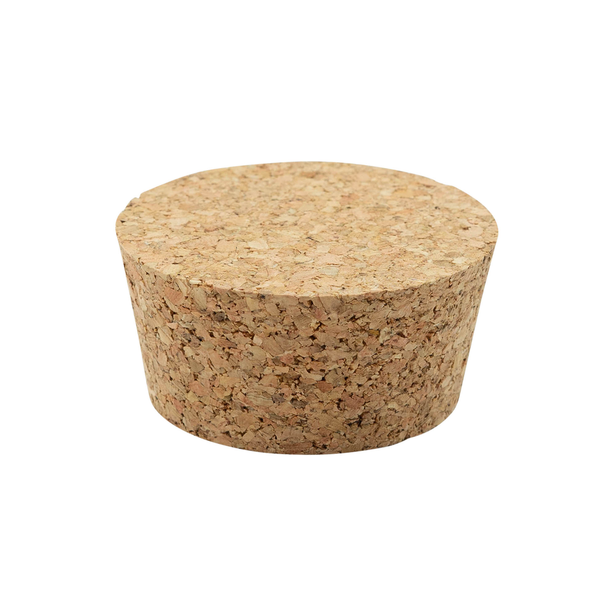 Conische kurk 48-57 x 27, perskurk, beige, voor monding: kurk Conische kurk 48-57 x 27, perskurk, beige, voor monding: kurk