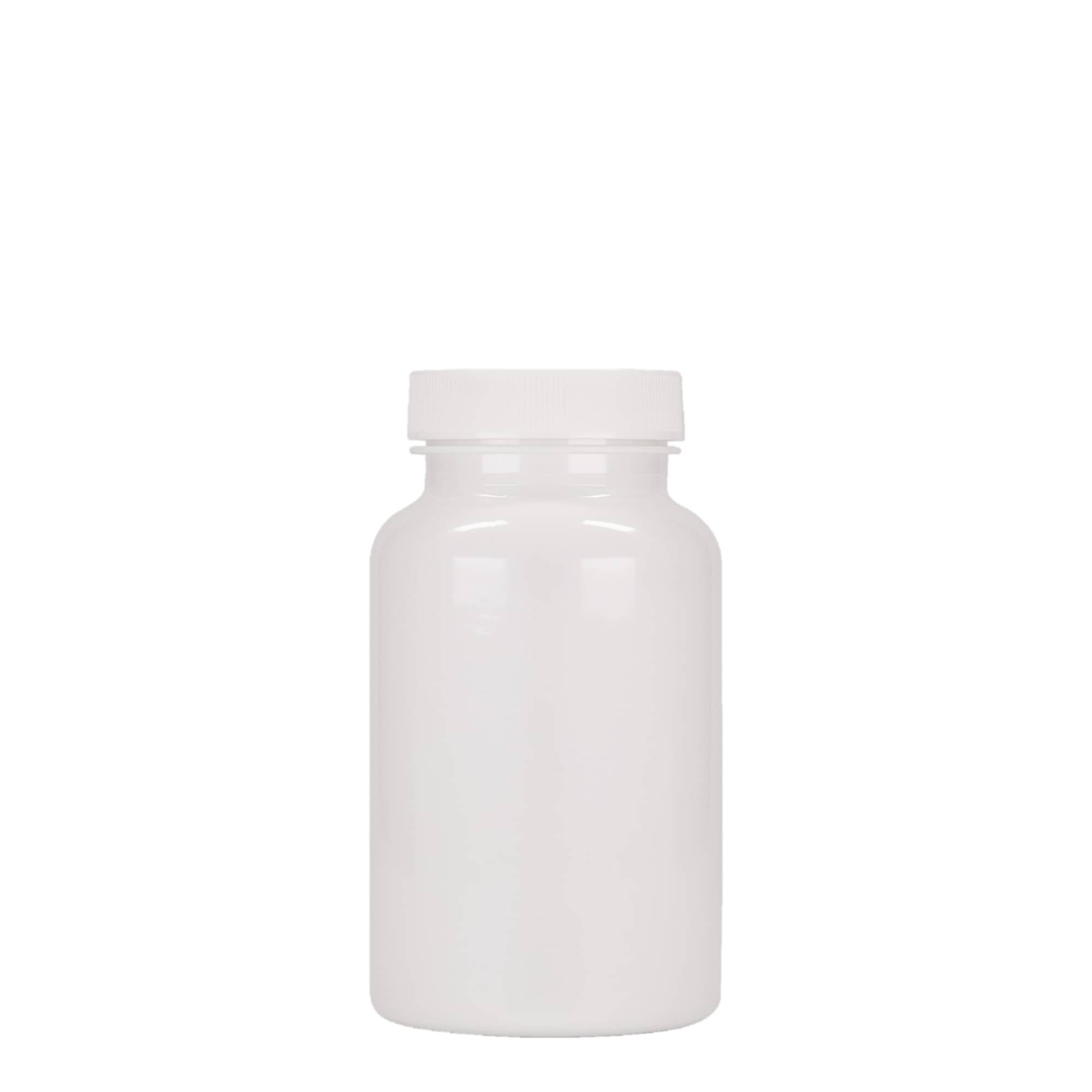 Packer en PET 200 ml, plastique, blanc, bouchage: 45/400