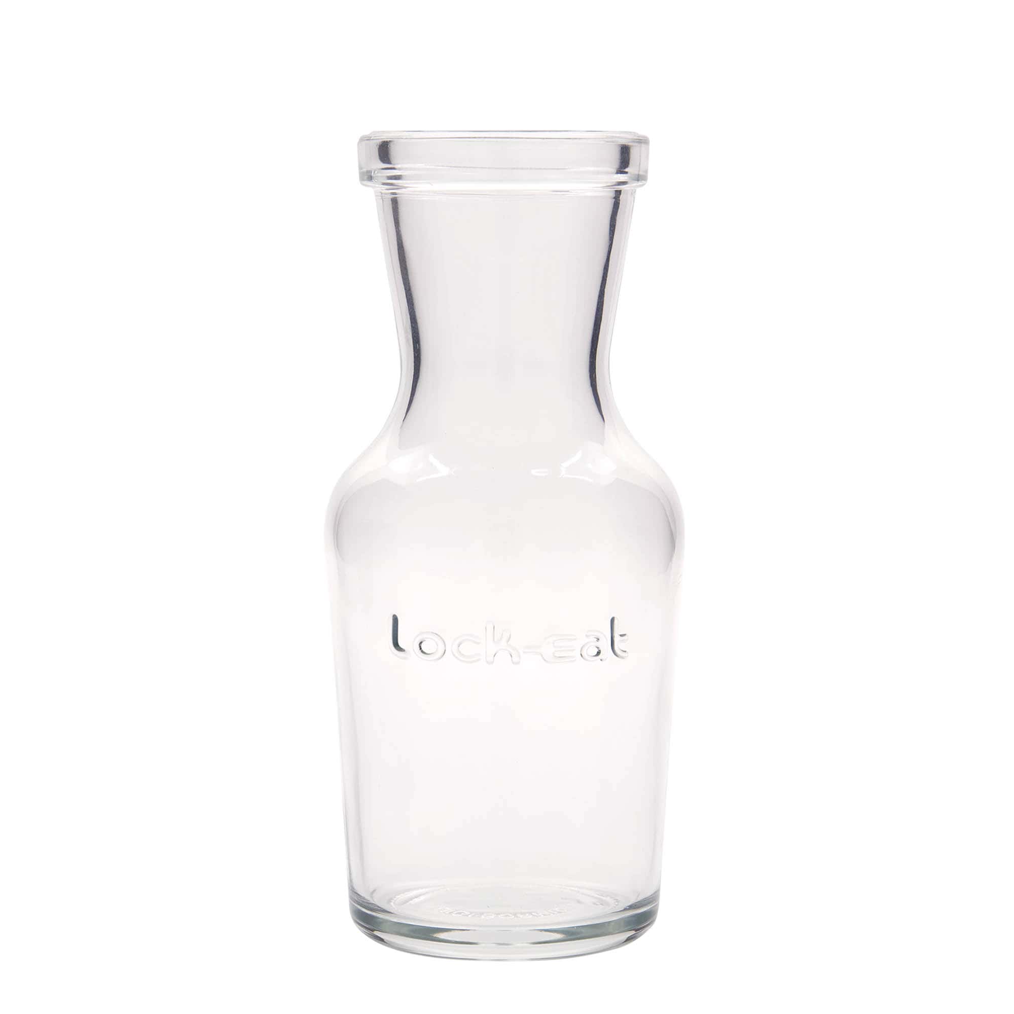 Glazen karaf 'Lock-Eat', 500 ml, monding: beugelsluiting Glazen karaf 'Lock-Eat', 500 ml, monding: beugelsluiting