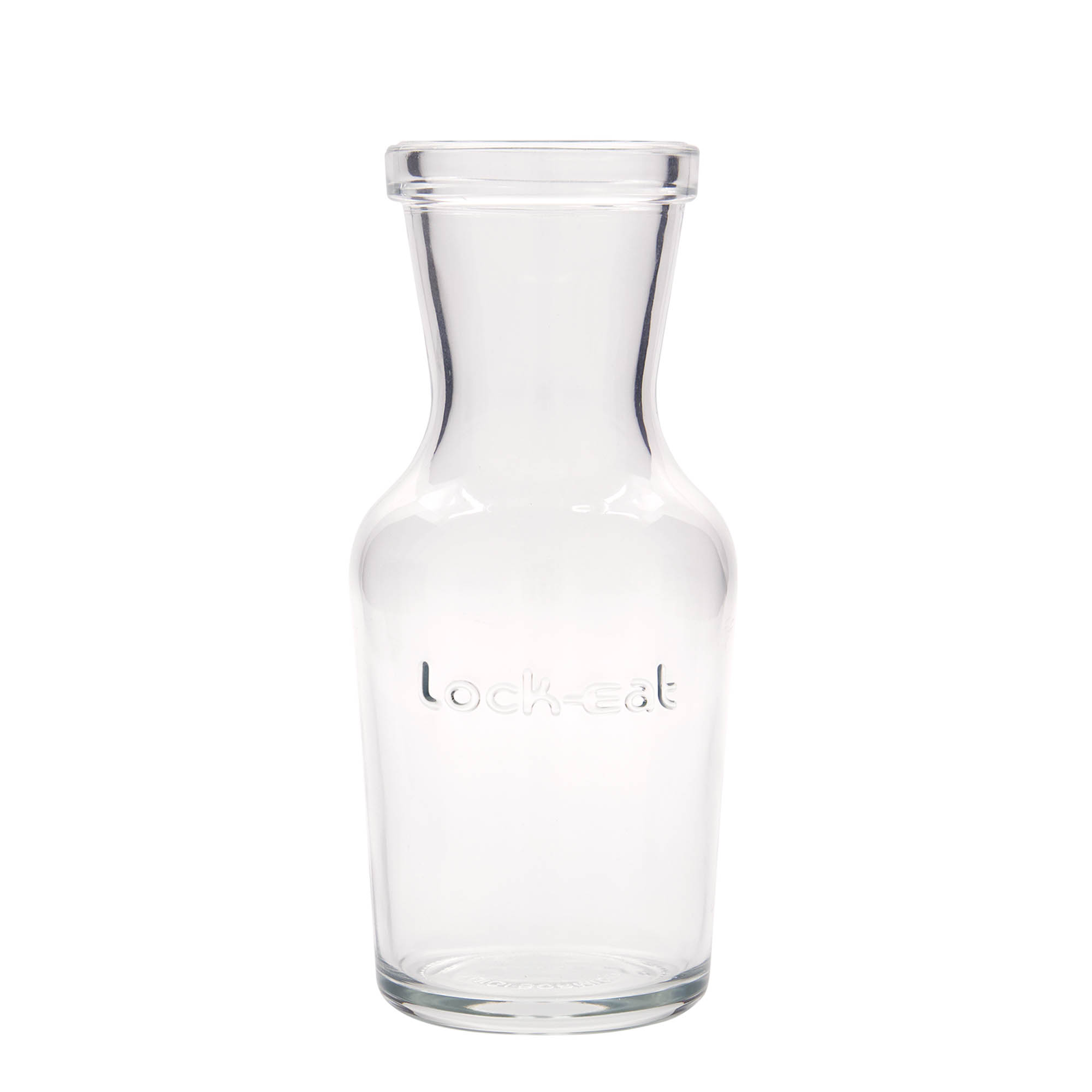 Glazen karaf 'Lock-Eat', 500 ml, monding: beugelsluiting Glazen karaf 'Lock-Eat', 500 ml, monding: beugelsluiting