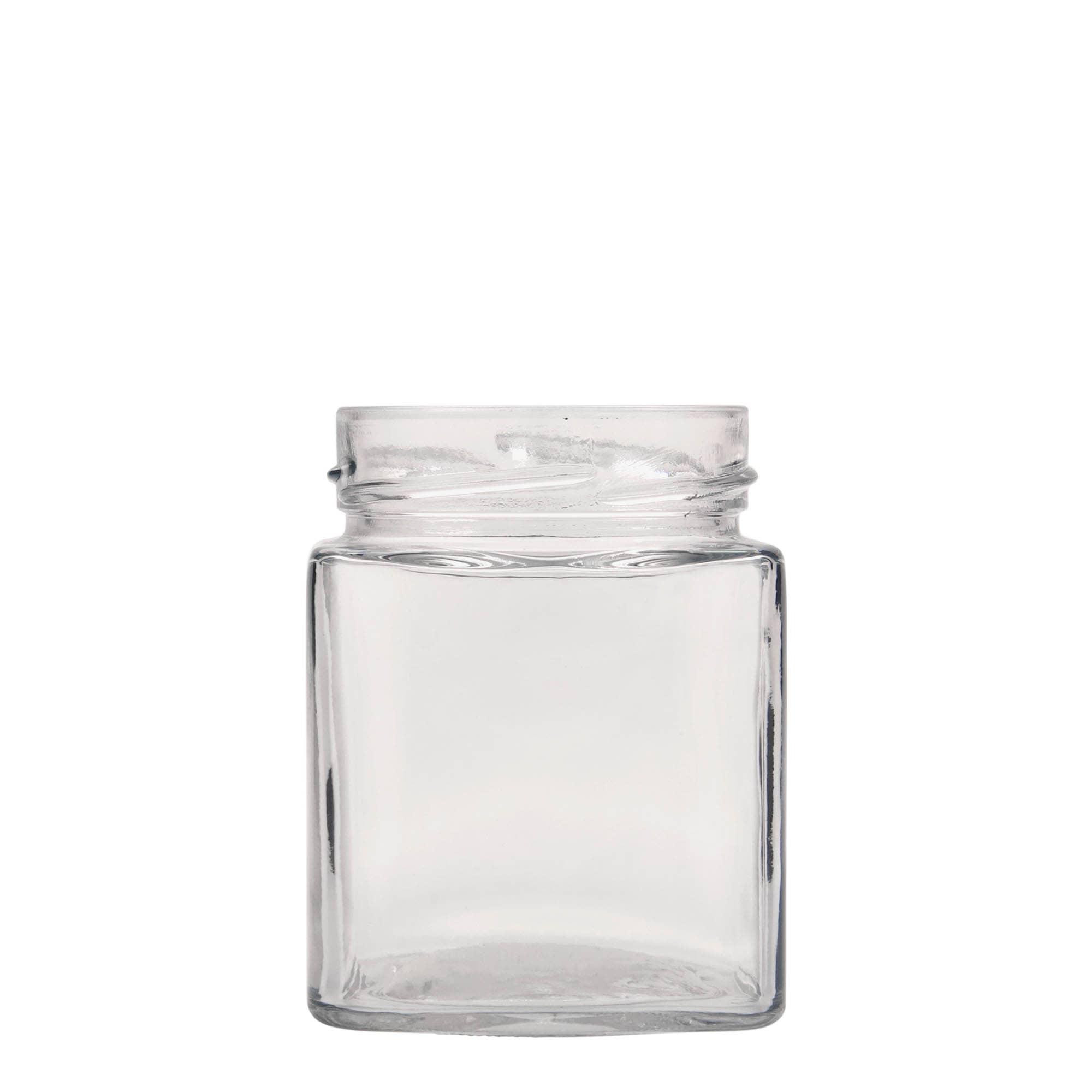 Bocal carré 314 ml « Ikarus », bouchage: Deep-Twist-Off (DTO 70)