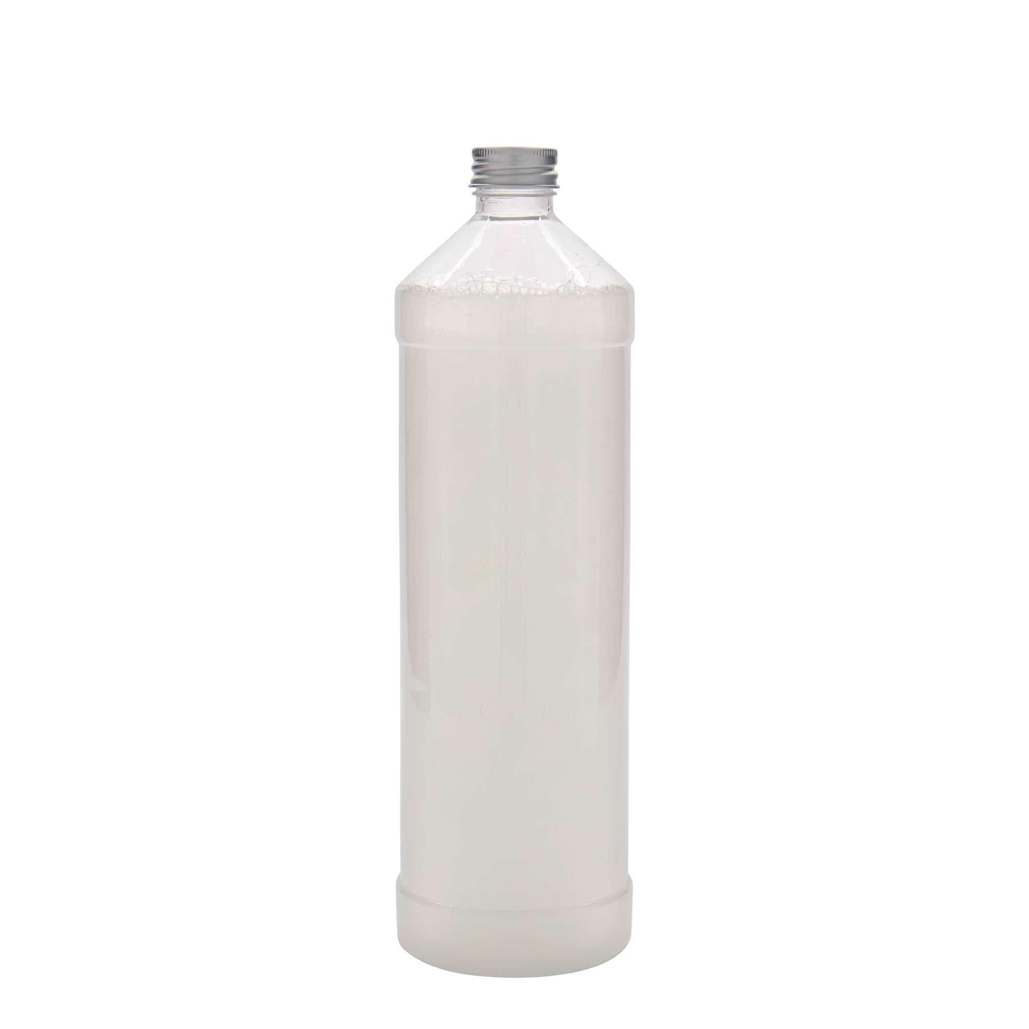 Petfles 'Everytime', 1000 ml, kunststof, monding: 28/410