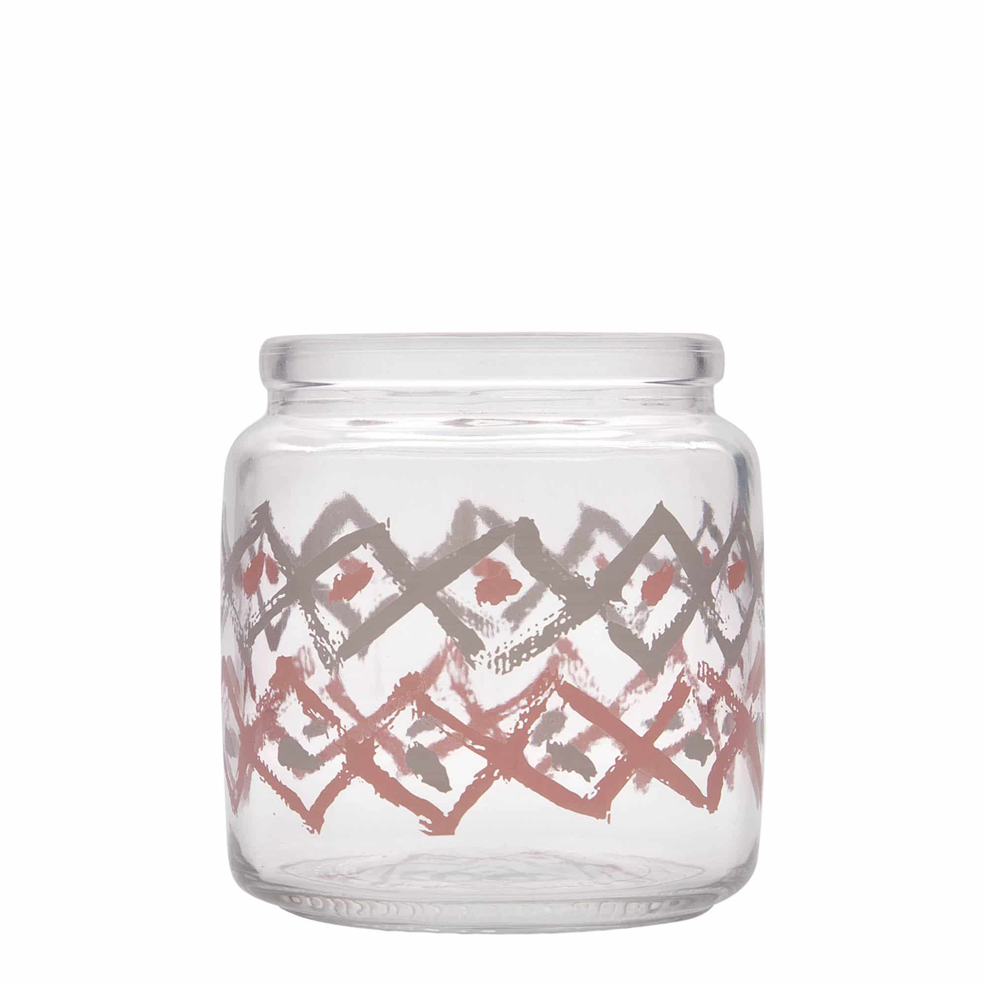 Pot met kurk 'Giara', 750 ml, motief: Manolibera rosa, monding: kurk Pot met kurk 'Giara', 750 ml, motief: Manolibera rosa, monding: kurk