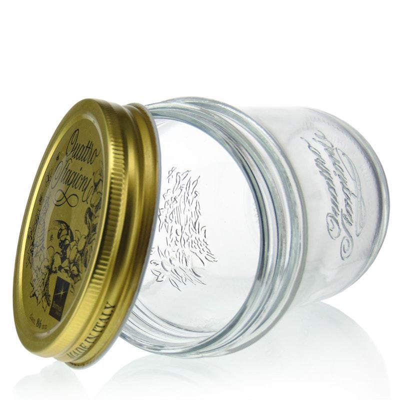 Stortglas 'Quattro Stagioni Terrina', 320 ml, monding: schroefsluiting Stortglas 'Quattro Stagioni Terrina', 320 ml, monding: schroefsluiting