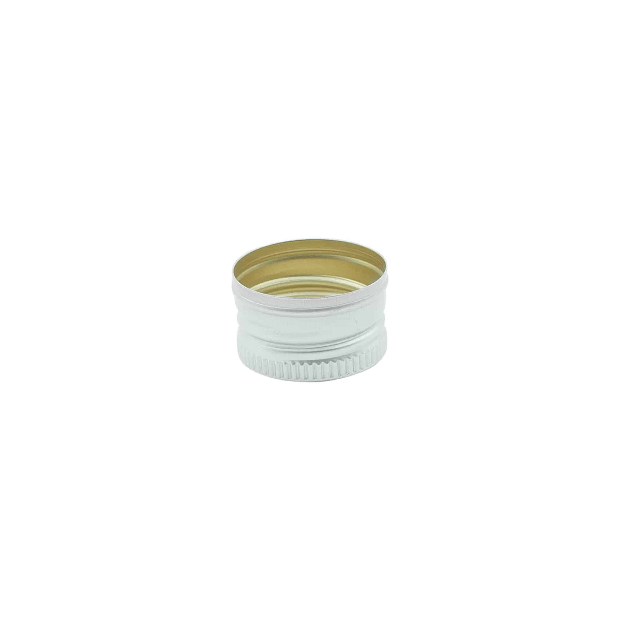Schroefsluiting, metaal, zilver, voor monding: PP 22
