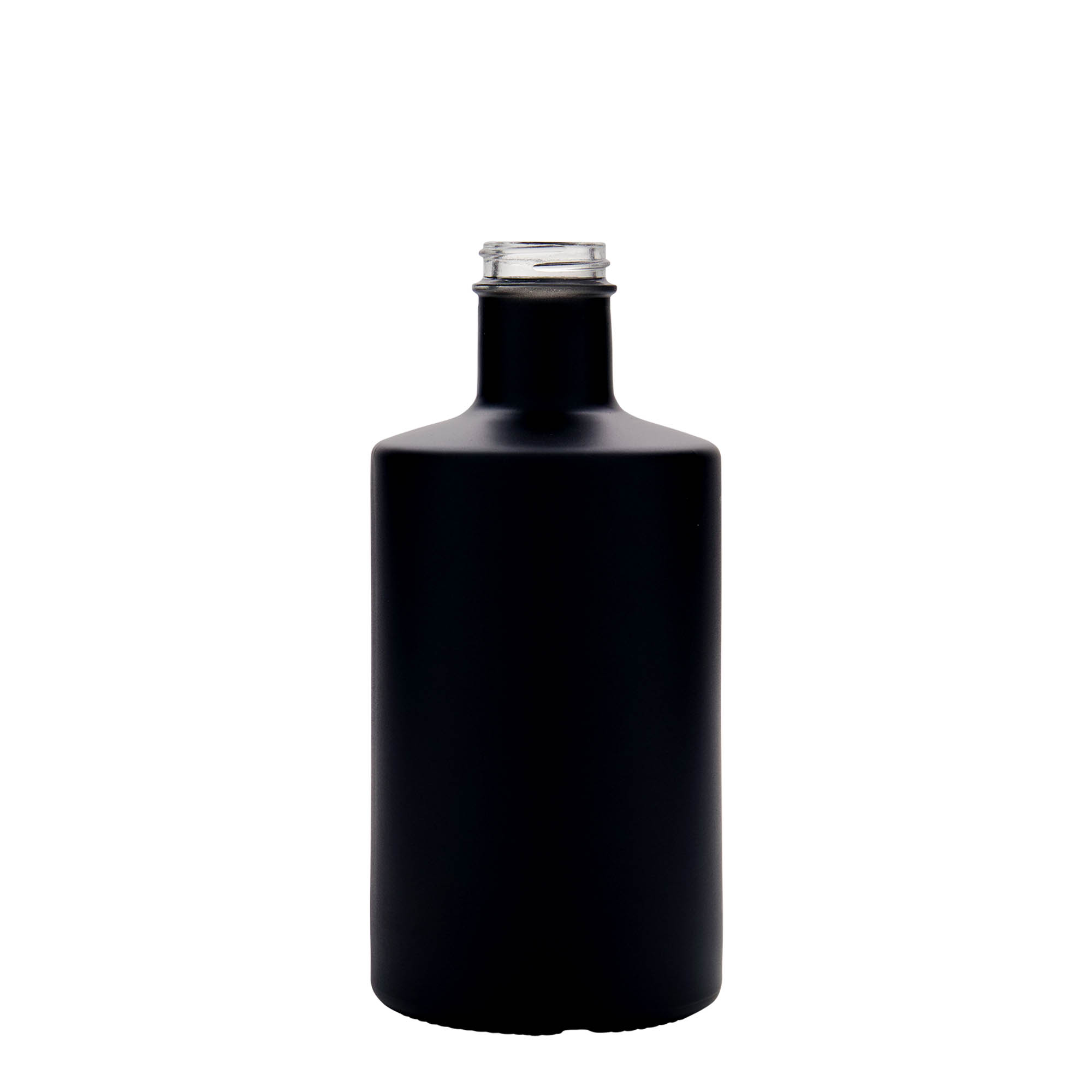 Bouteille en verre 500 ml 'Caroline', noire, bouchage: GPI 33 Bouteille en verre 500 ml 'Caroline', noire, bouchage: GPI 33