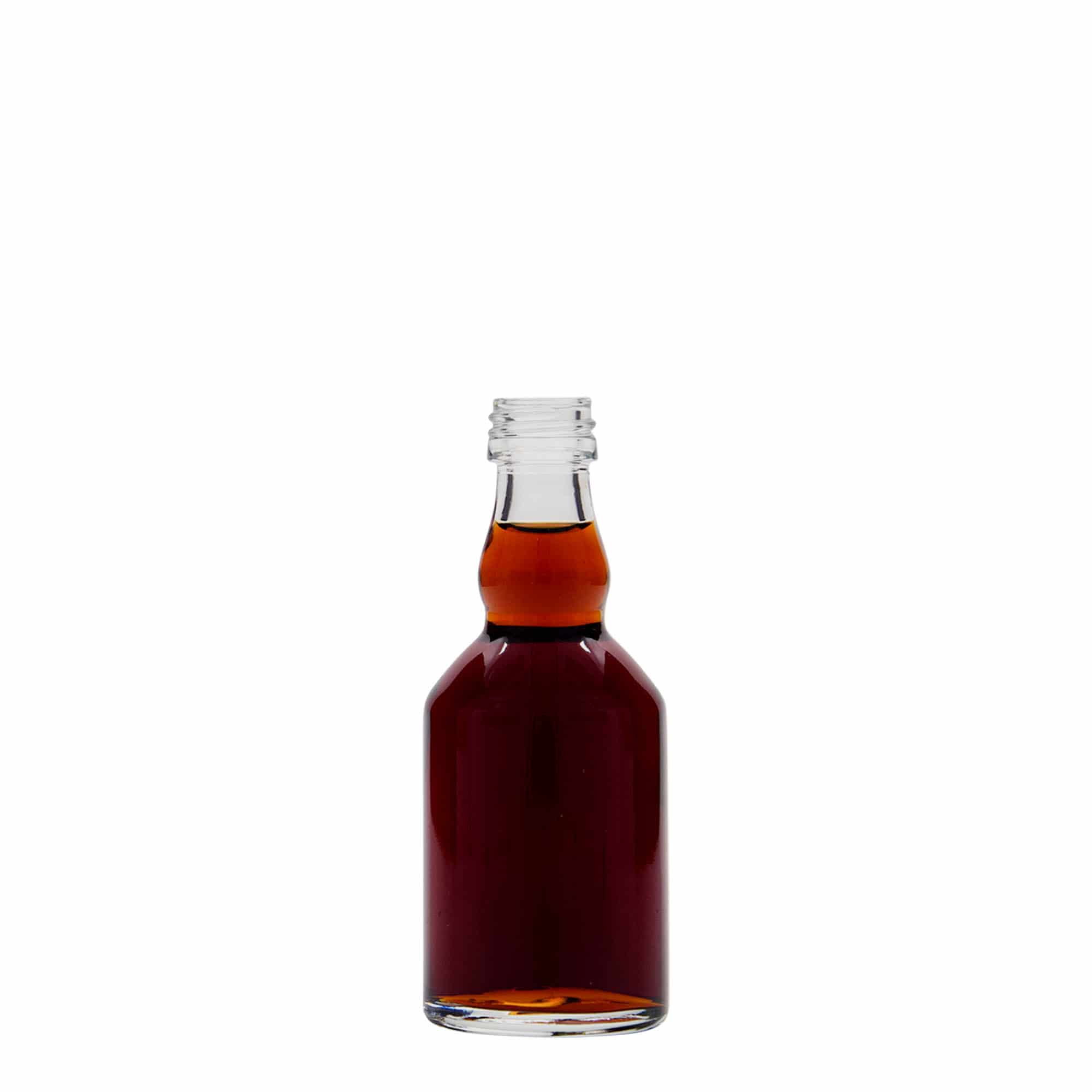 Bouteille en verre 50 ml « Georgio », bouchage: PP 18